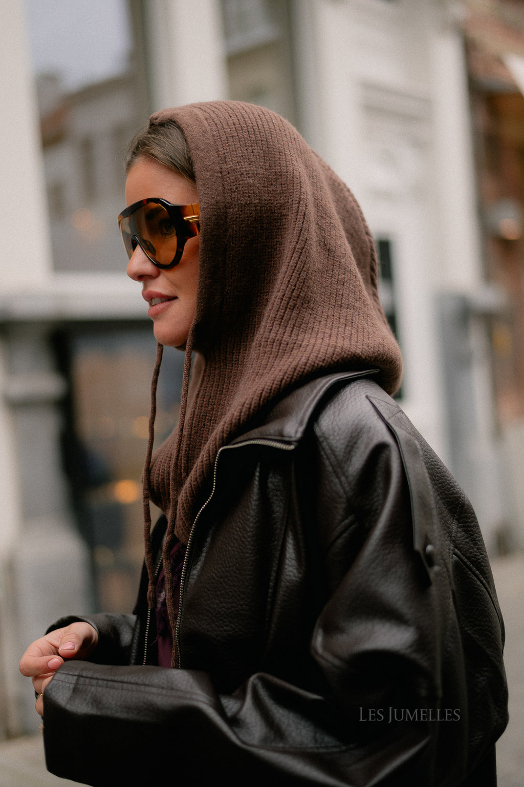 Celeste balaclava brown