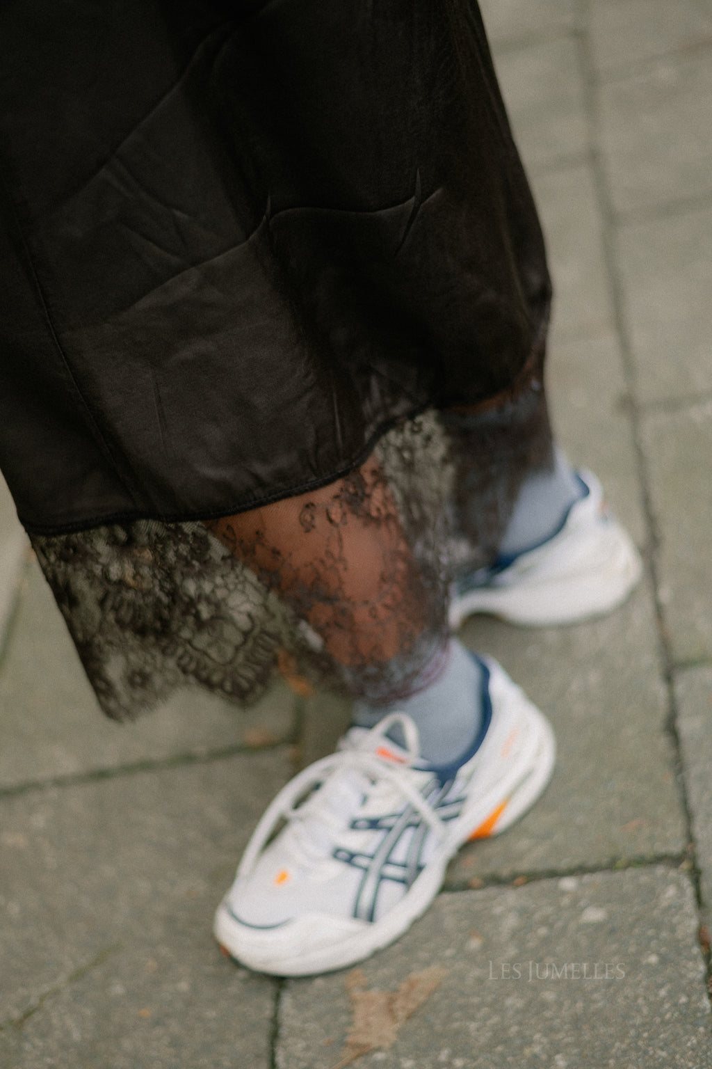 Zelie lace skirt hot chocolate