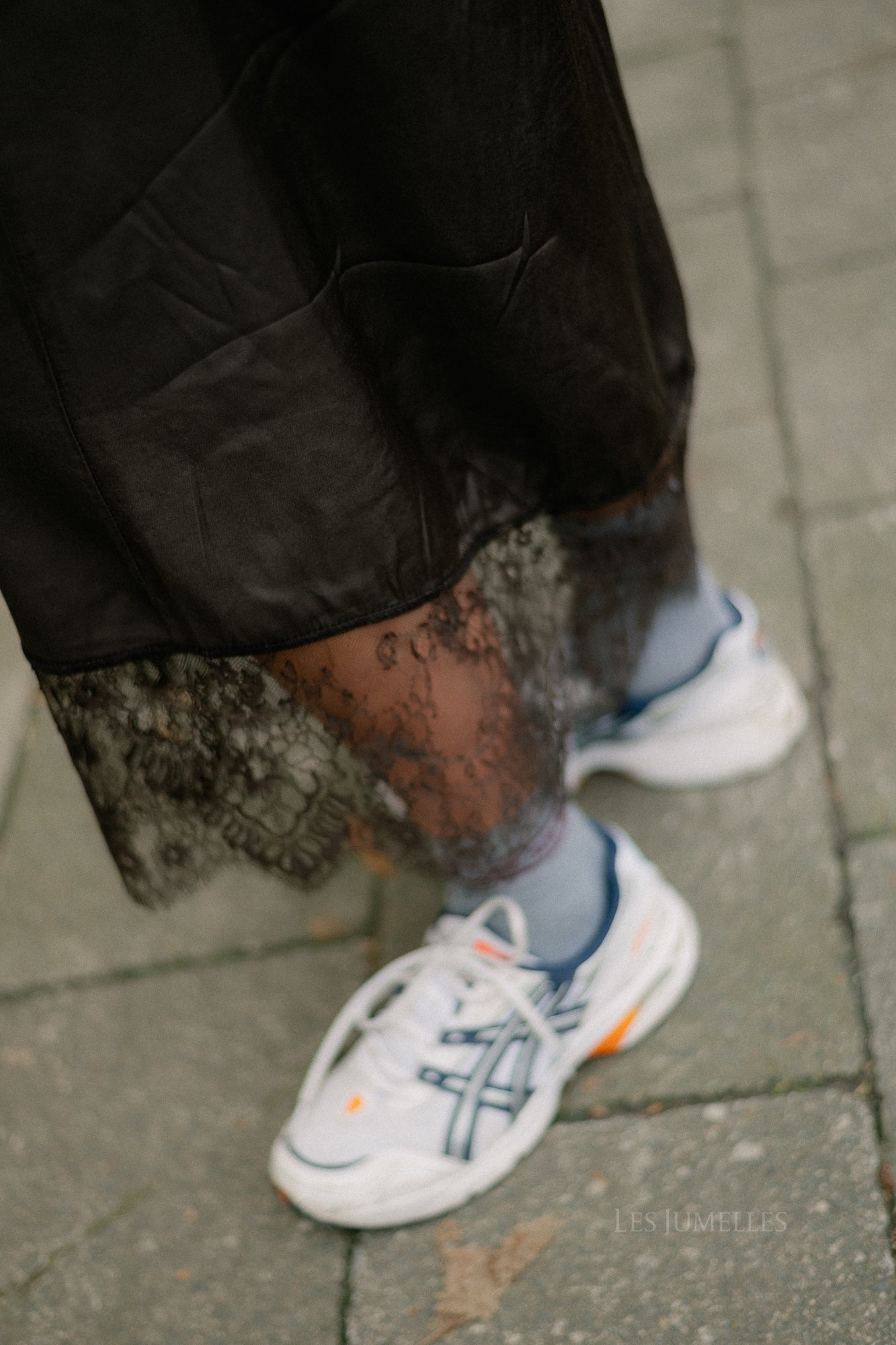 Zelie lace skirt hot chocolate