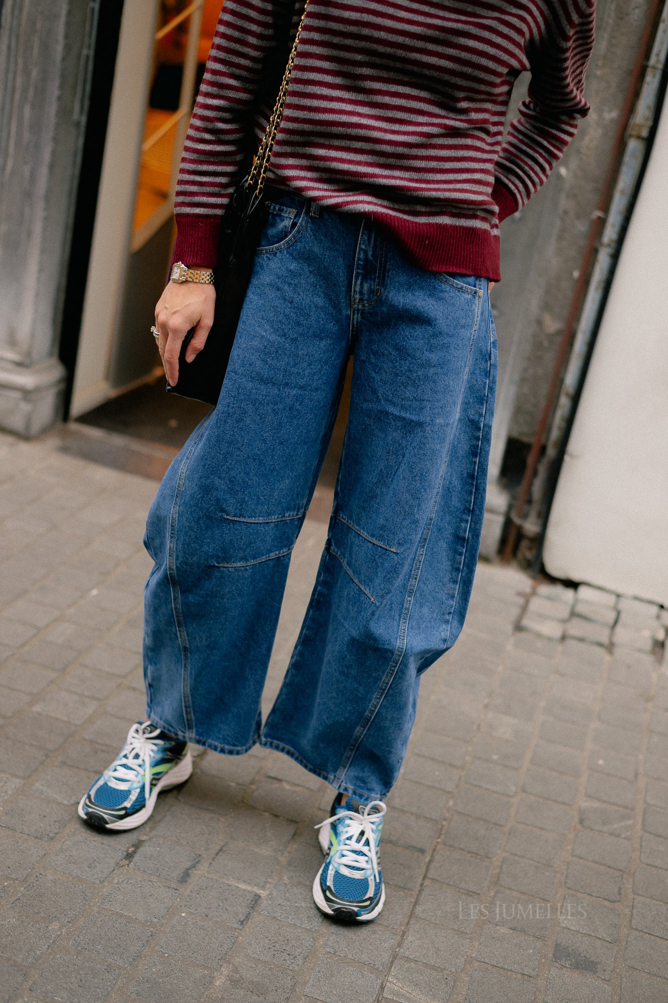 Audrey barrel jeans blue