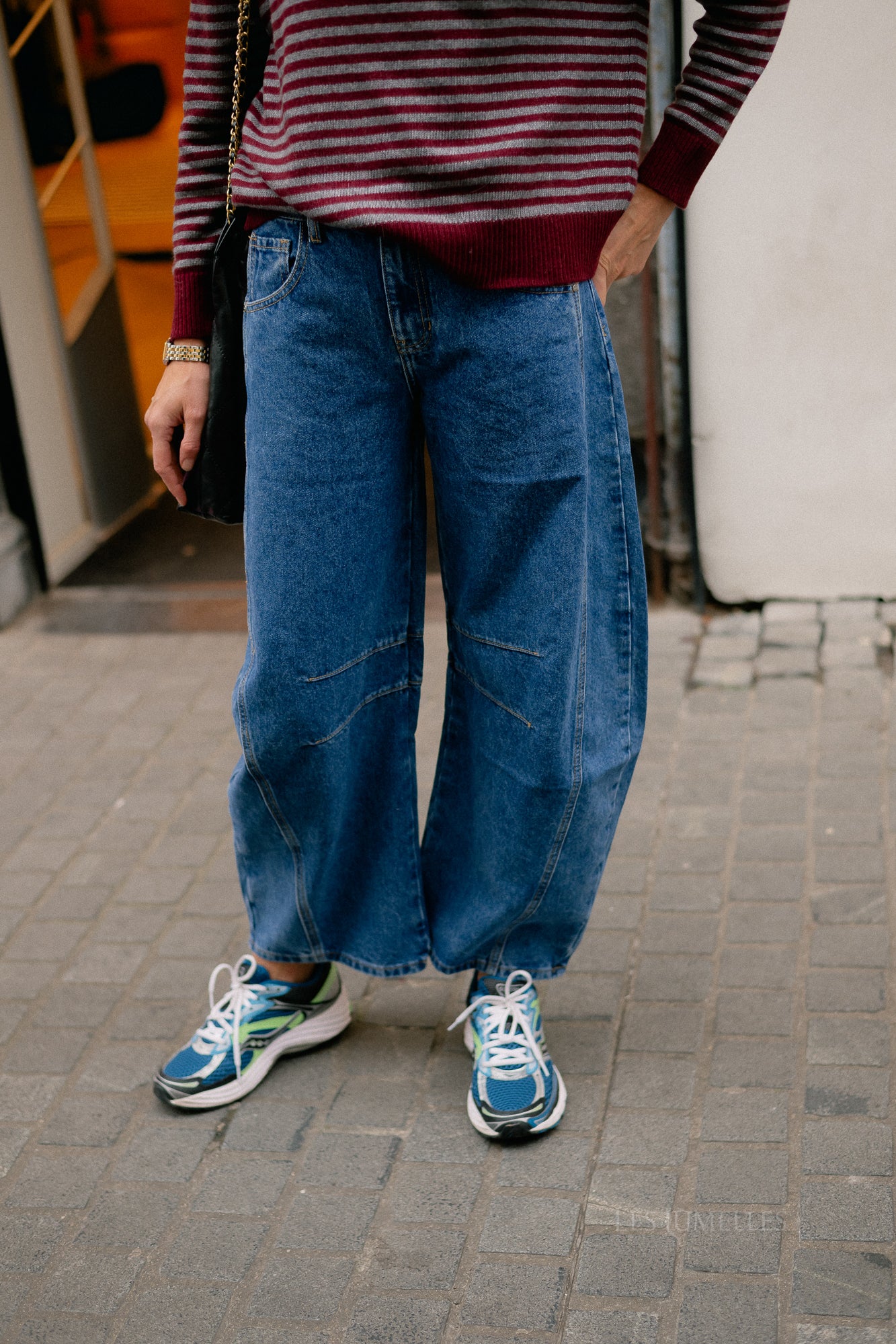 Audrey barrel jeans blue