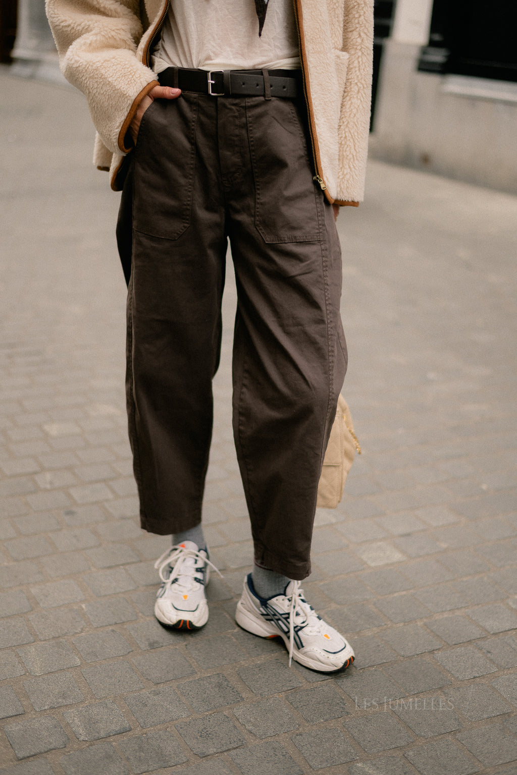 Bree balloon fit pants brown