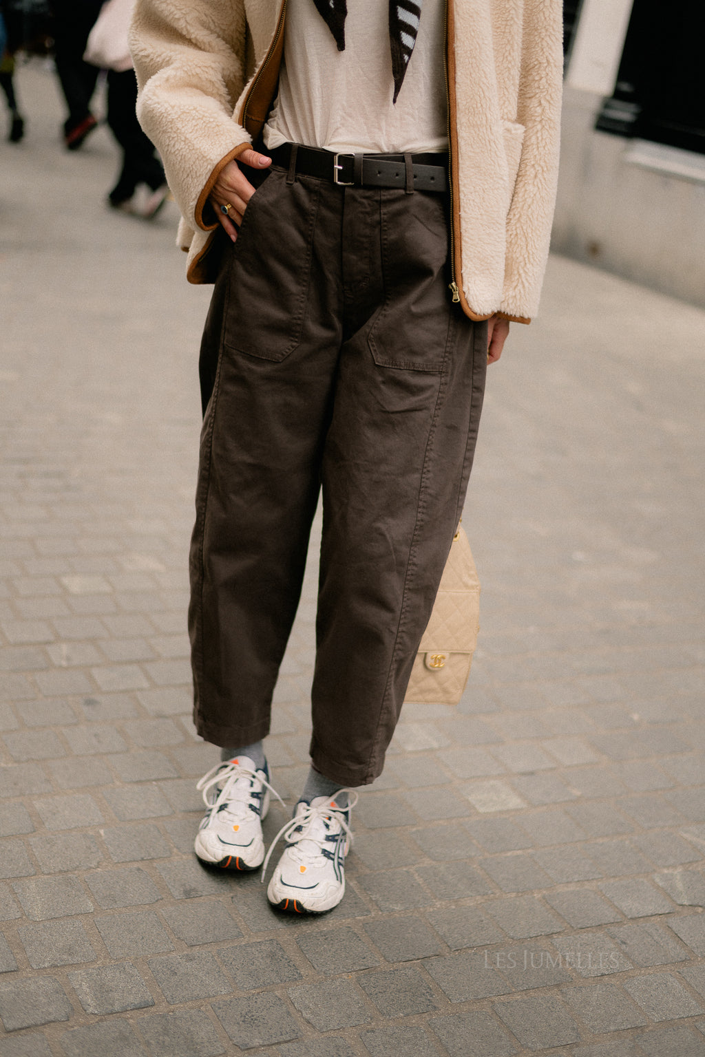 Bree balloon fit pants brown