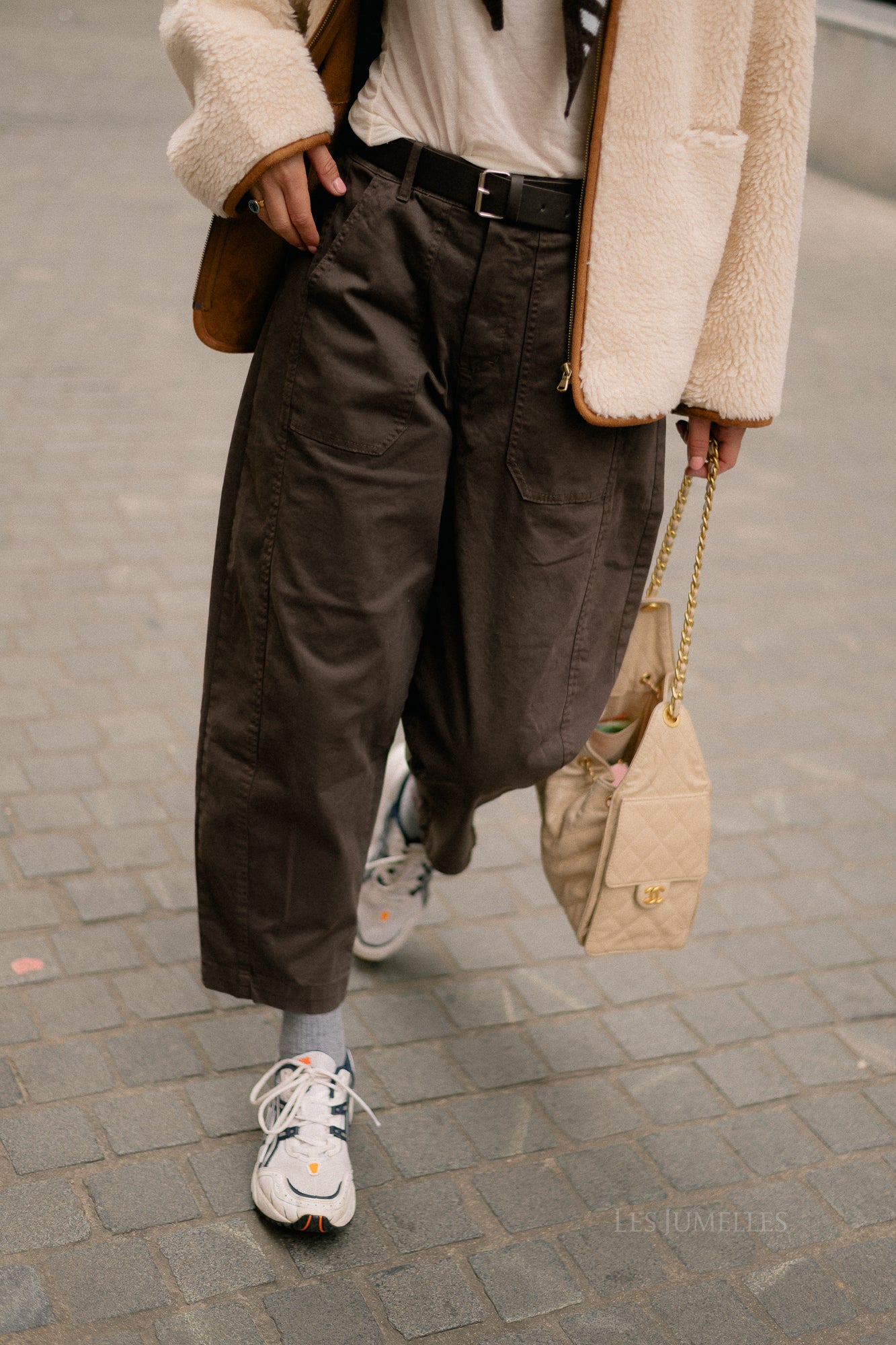 Bree balloon fit pants brown