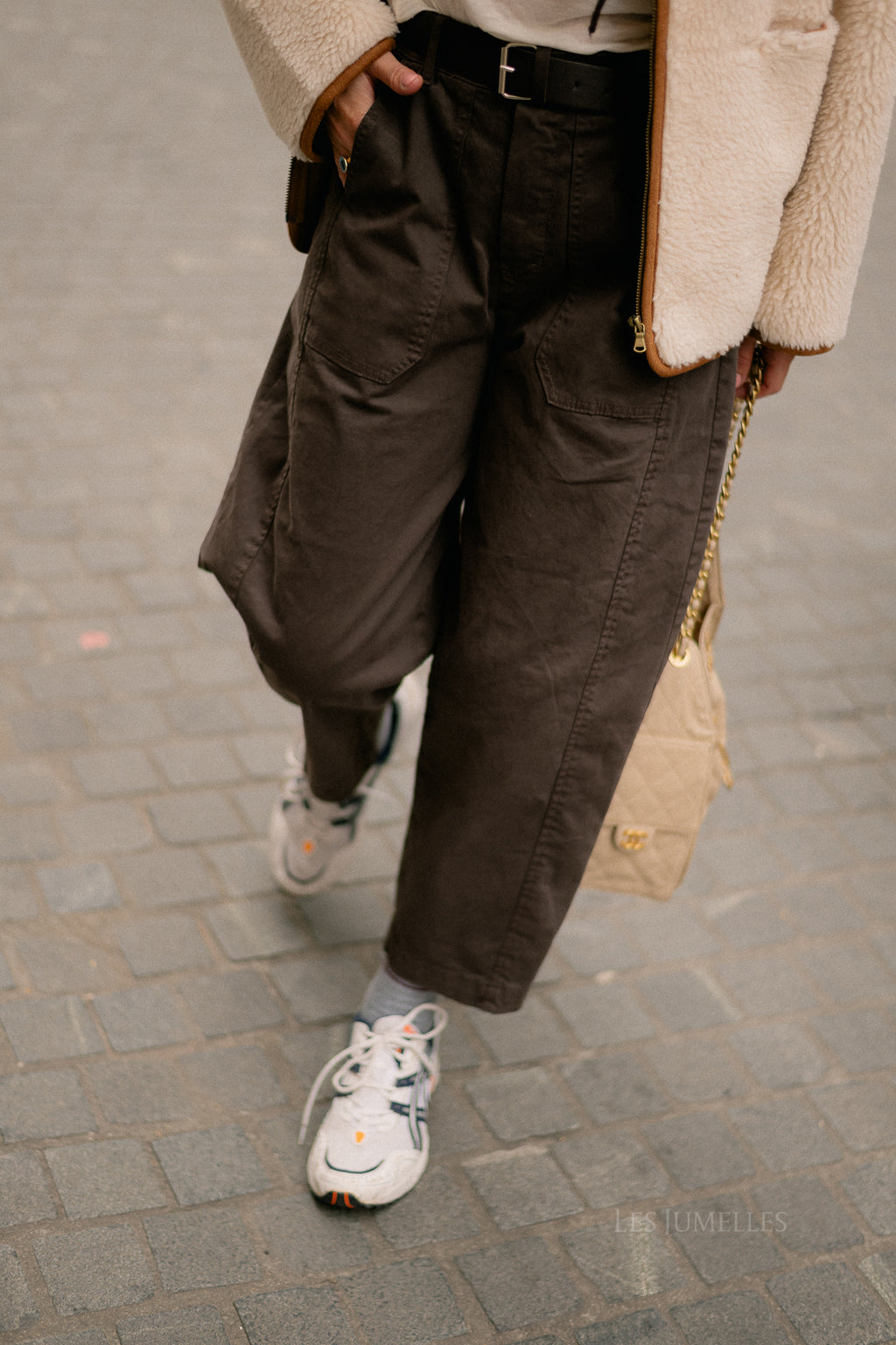 Bree balloon fit pants brown