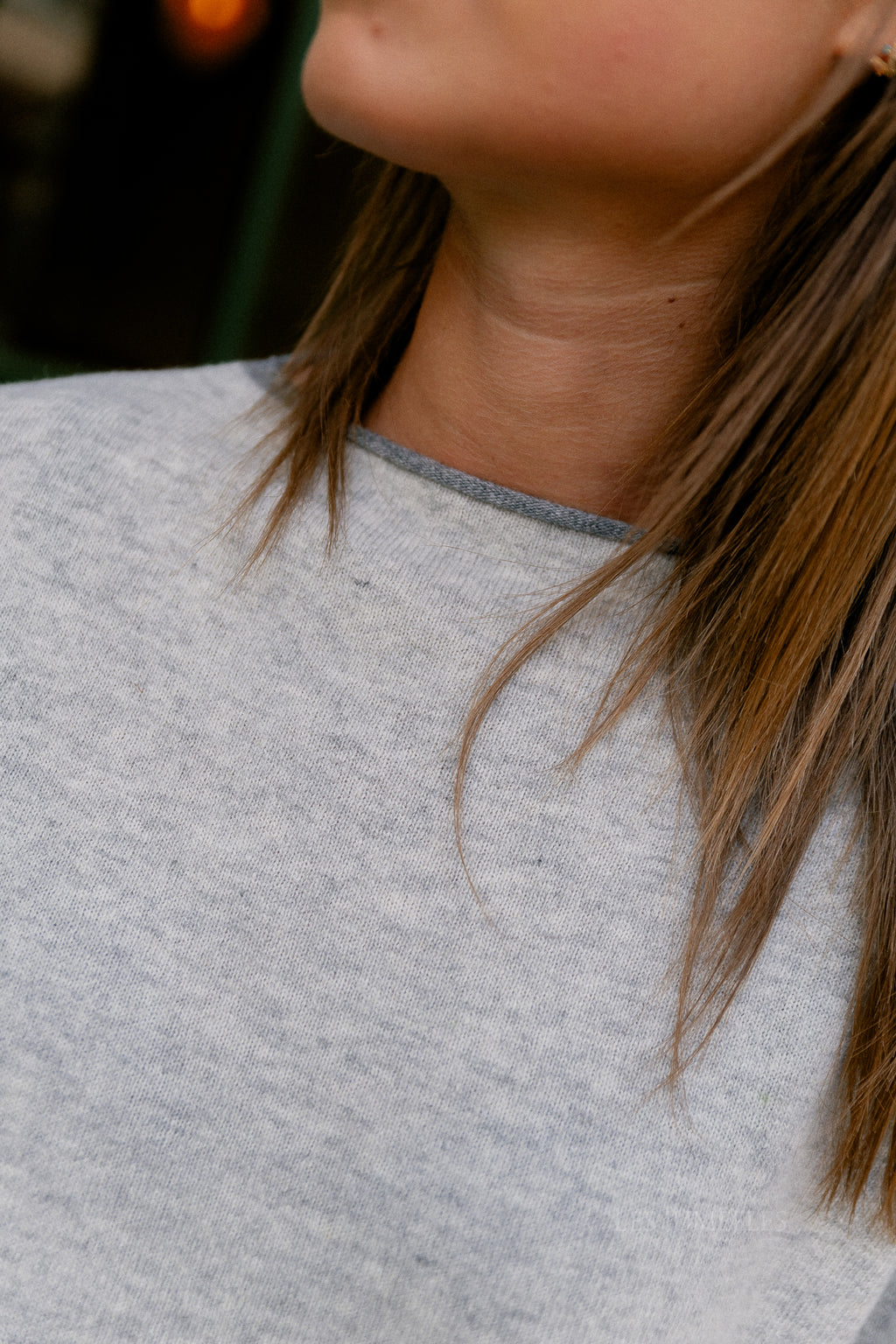 Pull Britt gris clair