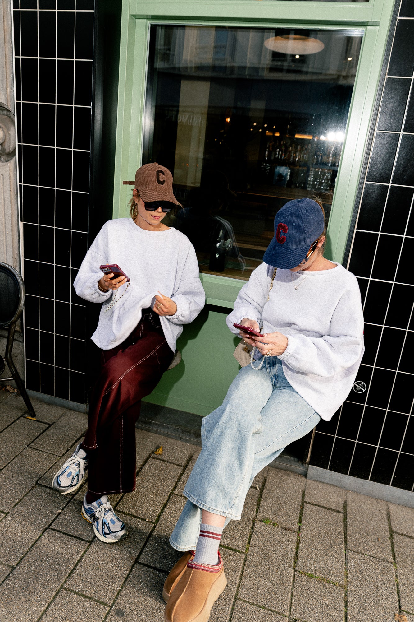 ORIGINAL 'Bisou' Pullover Hellgrau