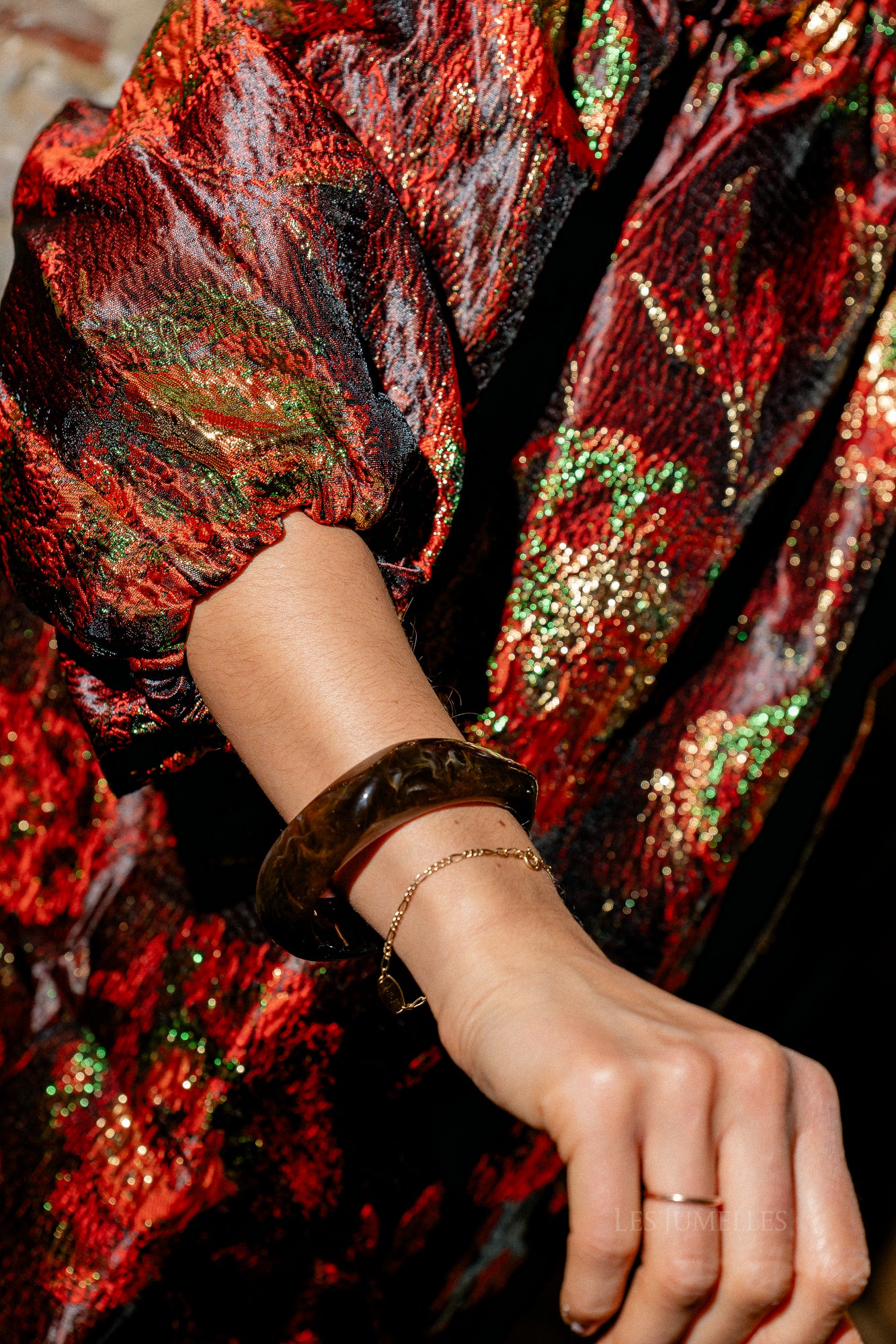 Kleines Armreif-Armband Schokolade