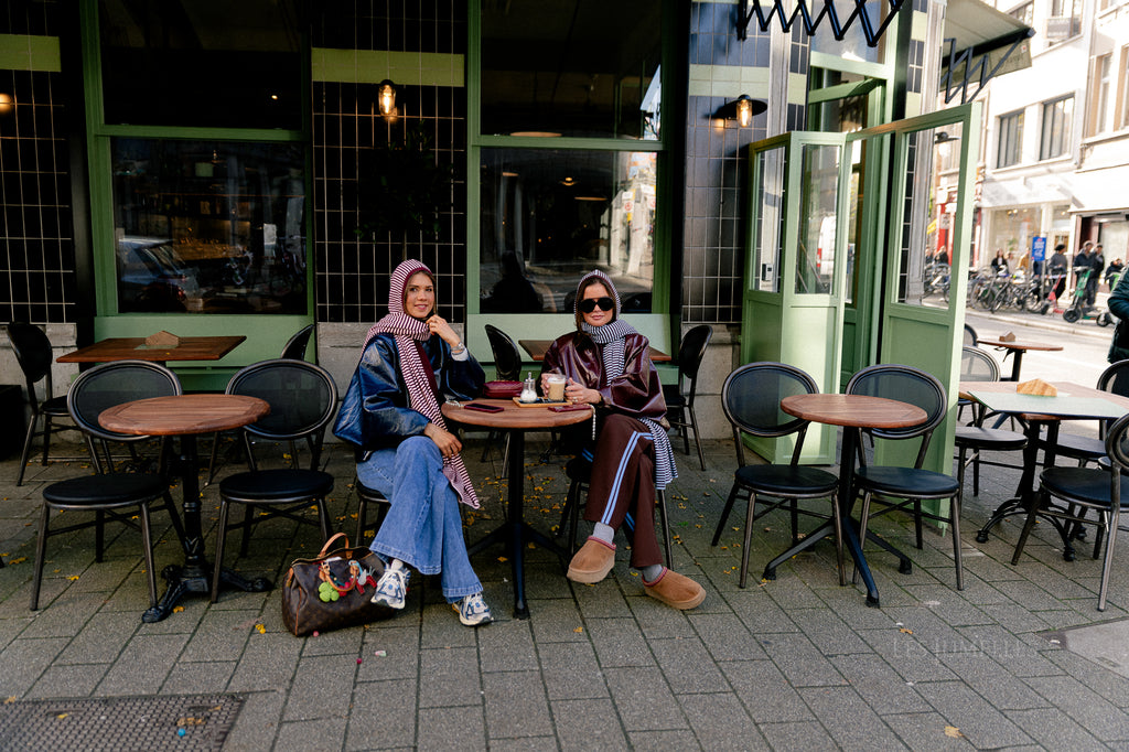 Jodie PU jacket burgundy