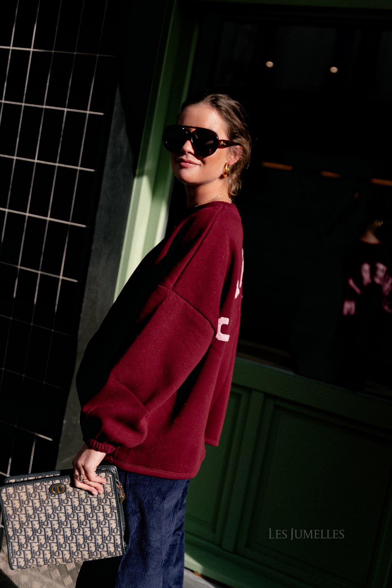 ORIGINAL 'Chérie' Pullover Burgunder