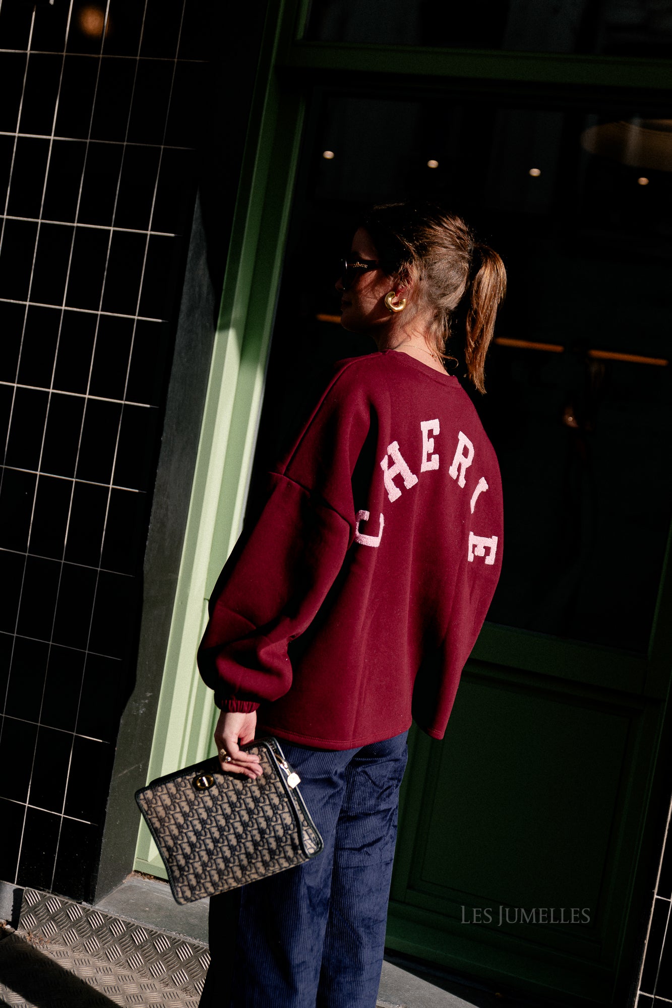 ORIGINAL 'Chérie' Pullover Burgunder