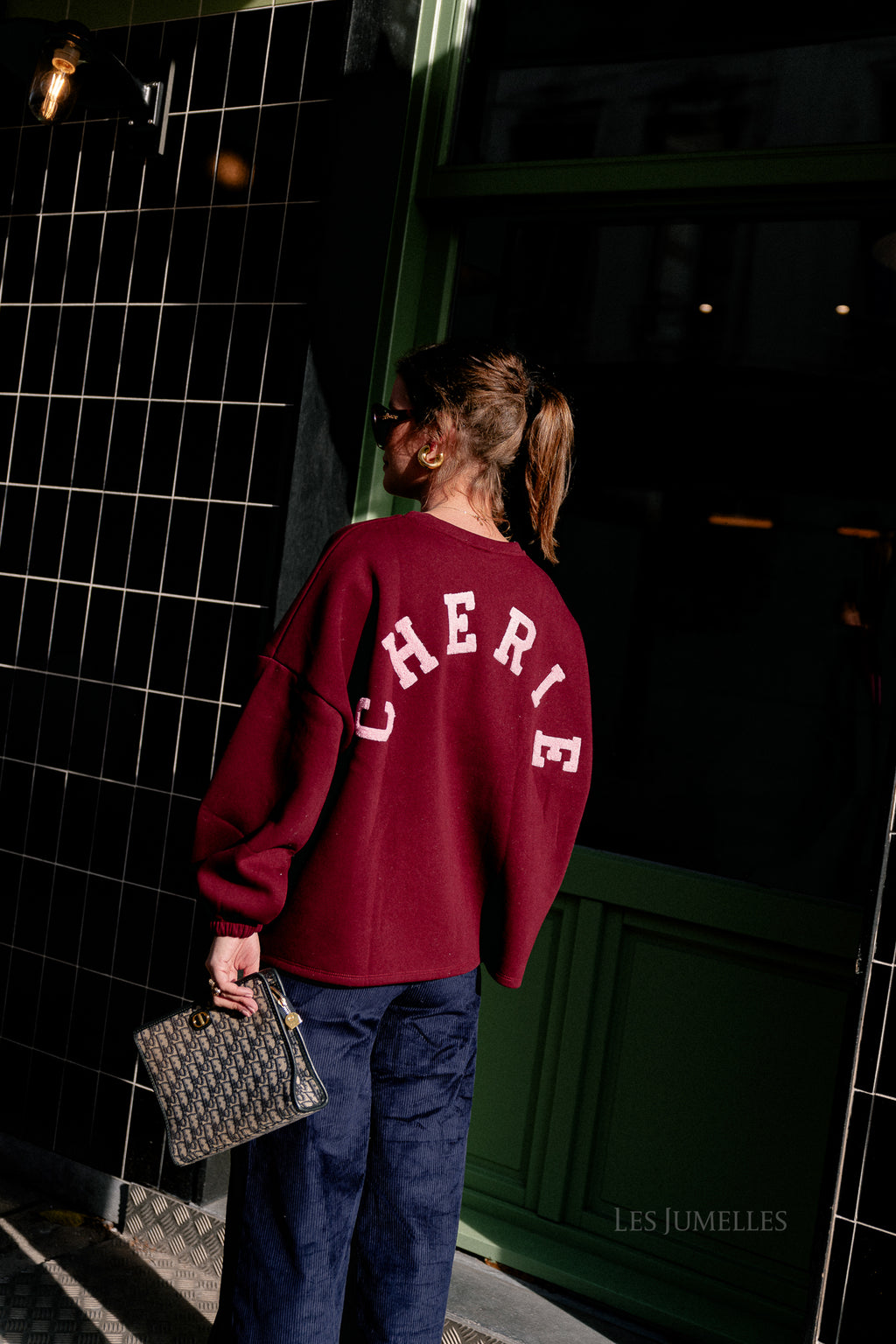 ORIGINAL Chérie sweater burgundy