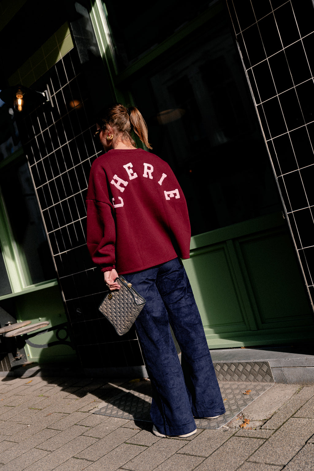 ORIGINAL Chérie sweater burgundy