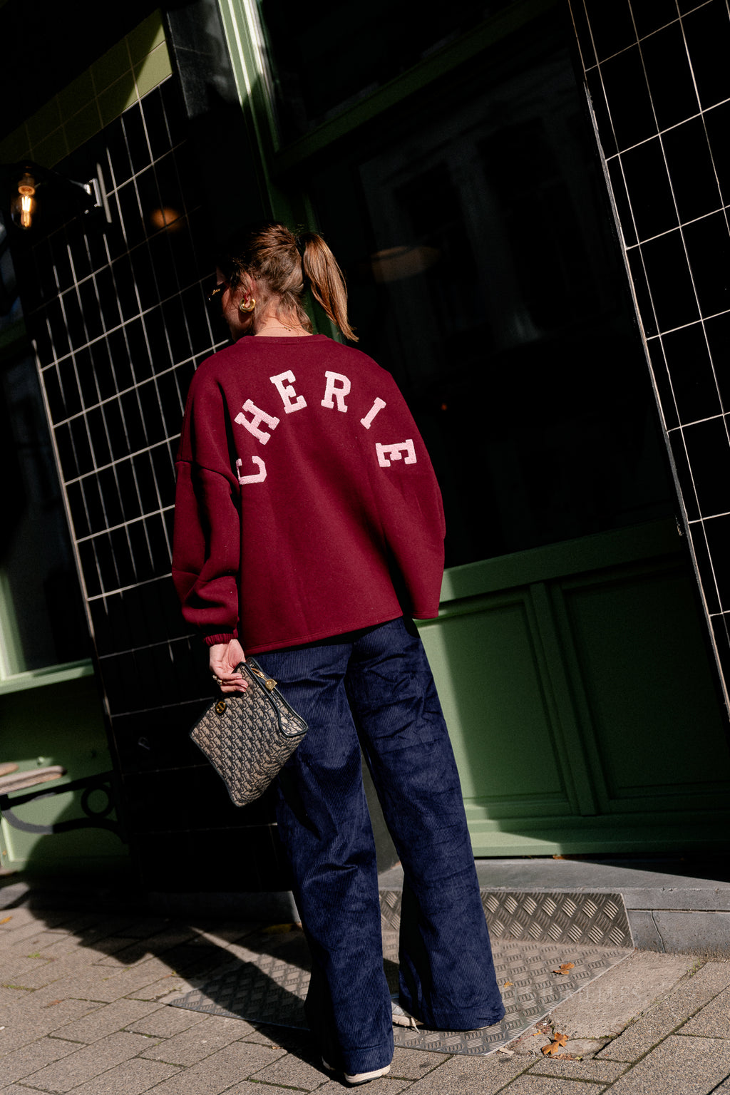 ORIGINAL Chérie sweater burgundy