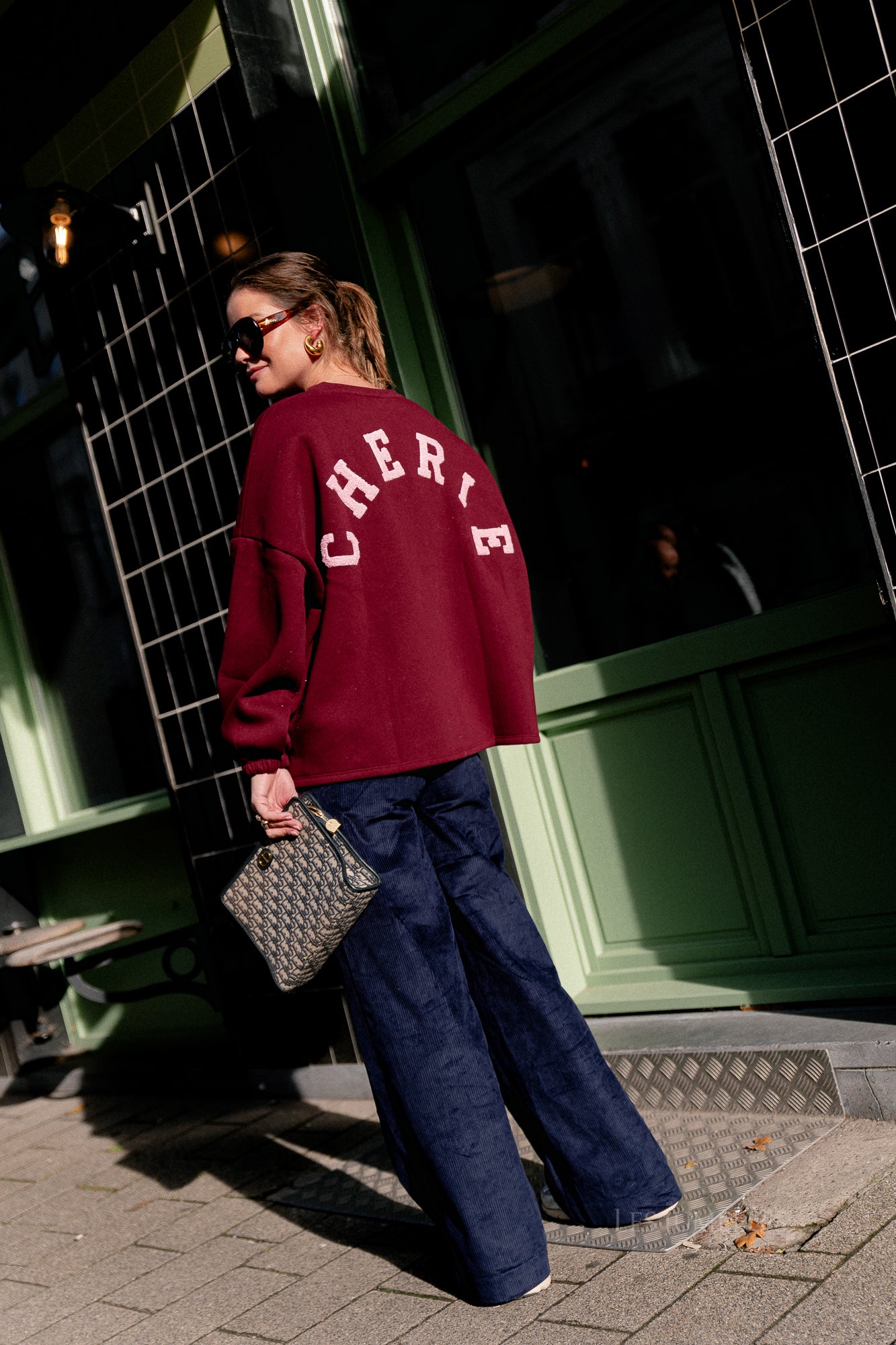 ORIGINAL 'Chérie' Pullover Burgunder