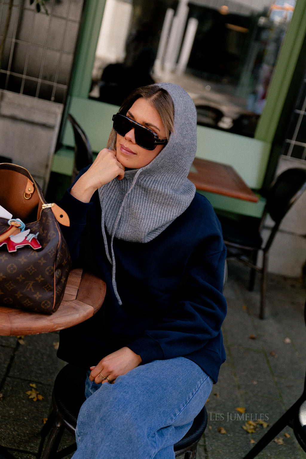 Celeste-Balaclava grau