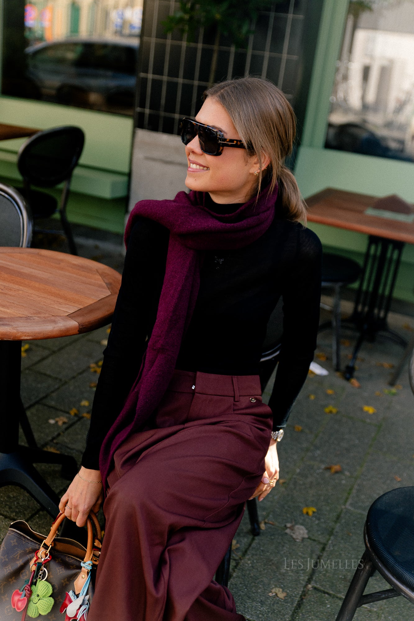 Hatti Merinowolle Pullover Schwarz