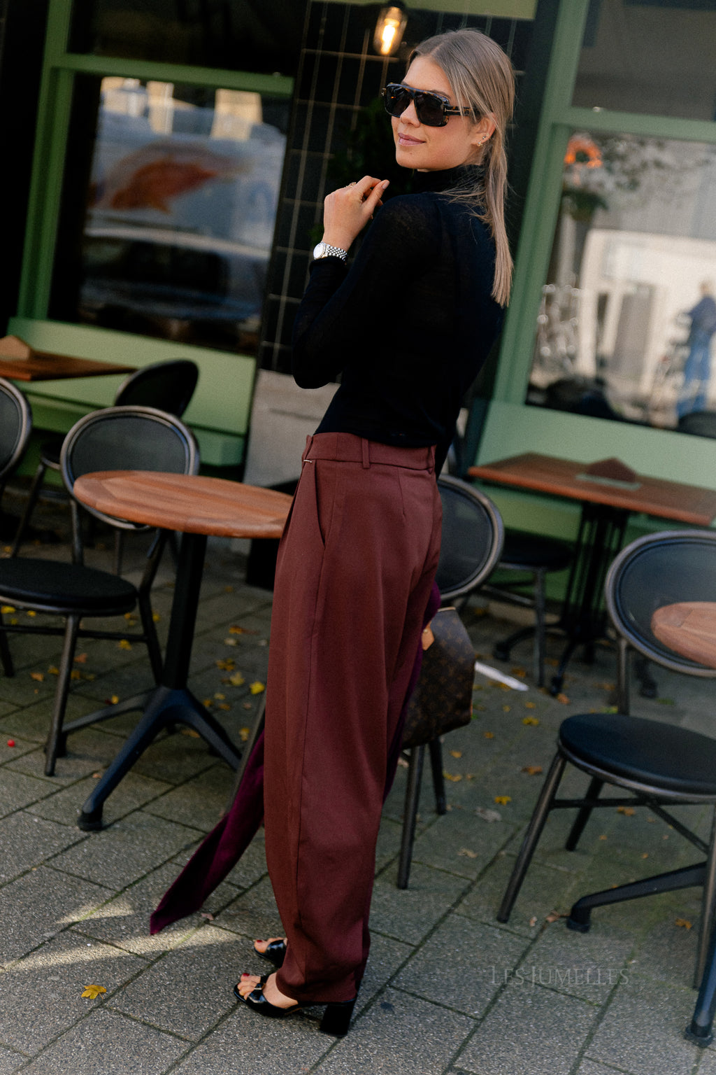 Hatti Merinowolle Pullover Schwarz