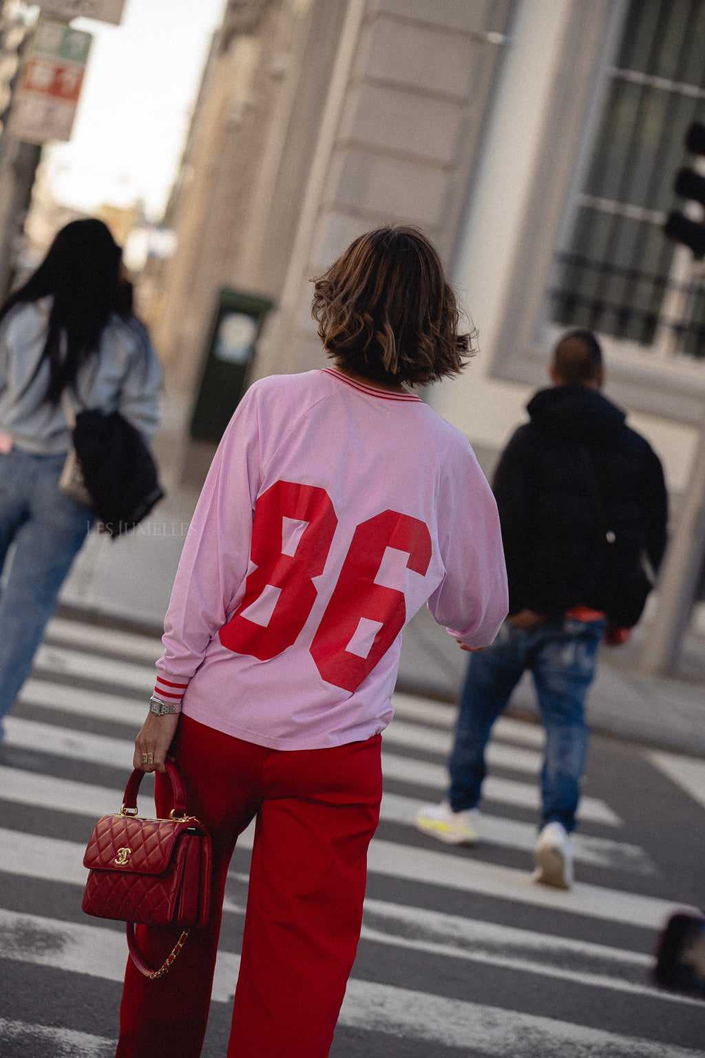 Ivy rugby shirt fondant pink