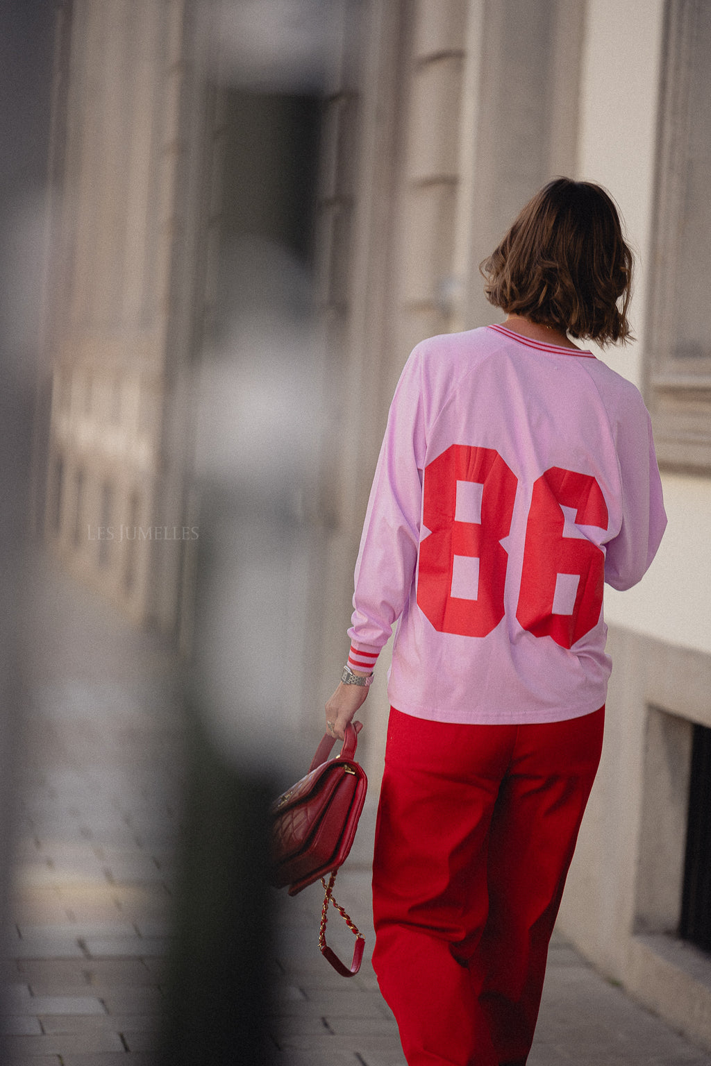 Ivy rugby shirt fondant pink