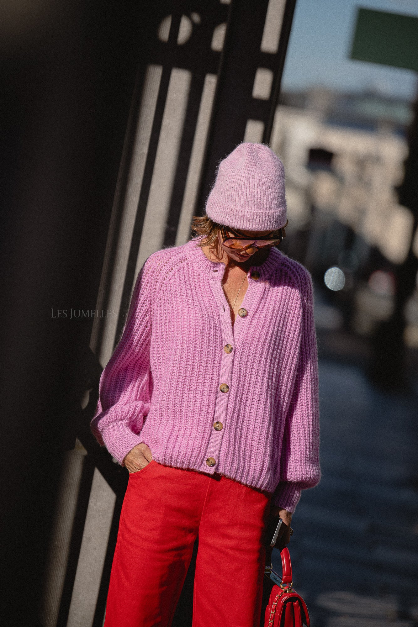 Alix Strickjacke Fondant Pink