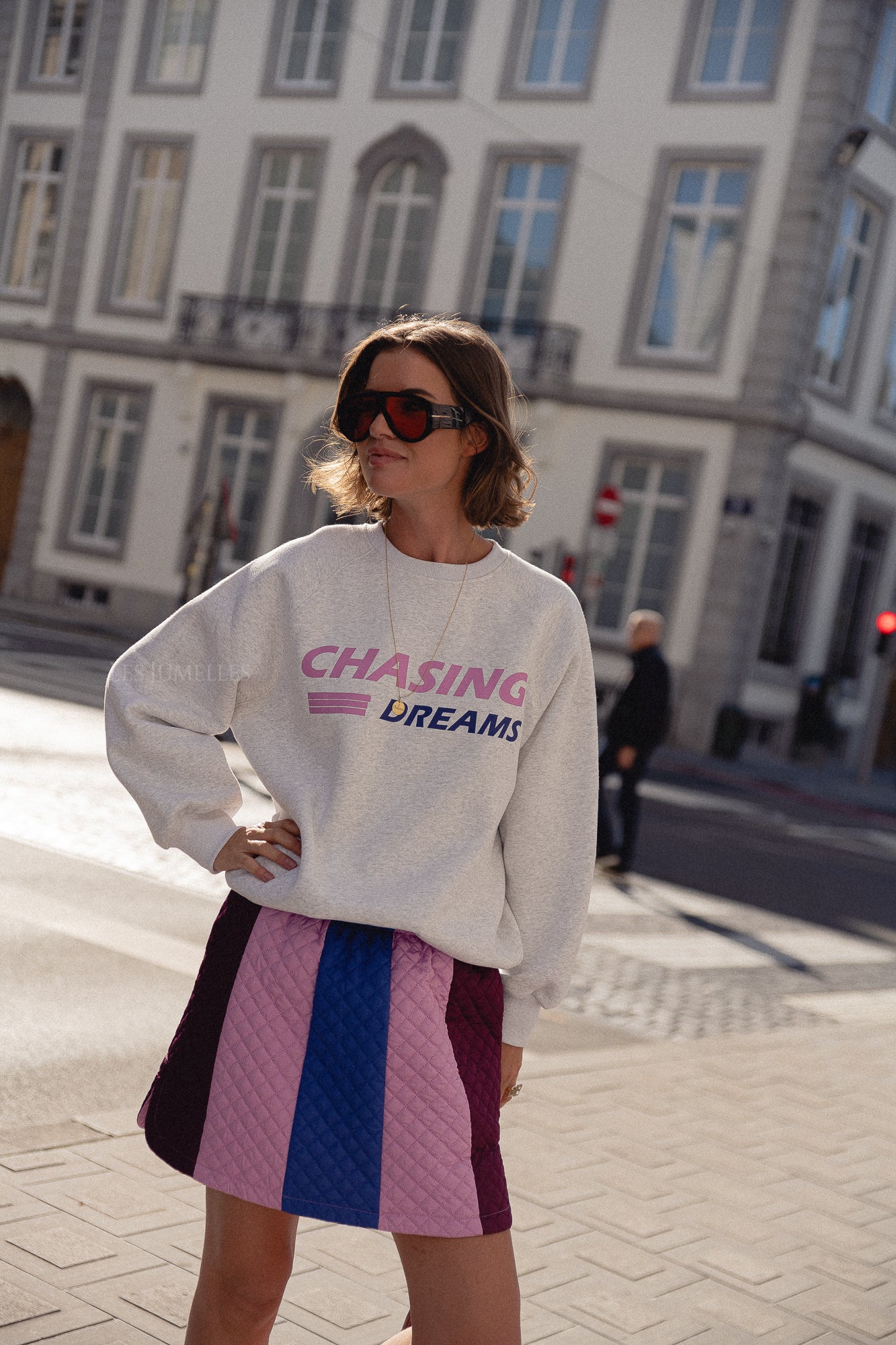 Chasing Dreams sweater grey melange