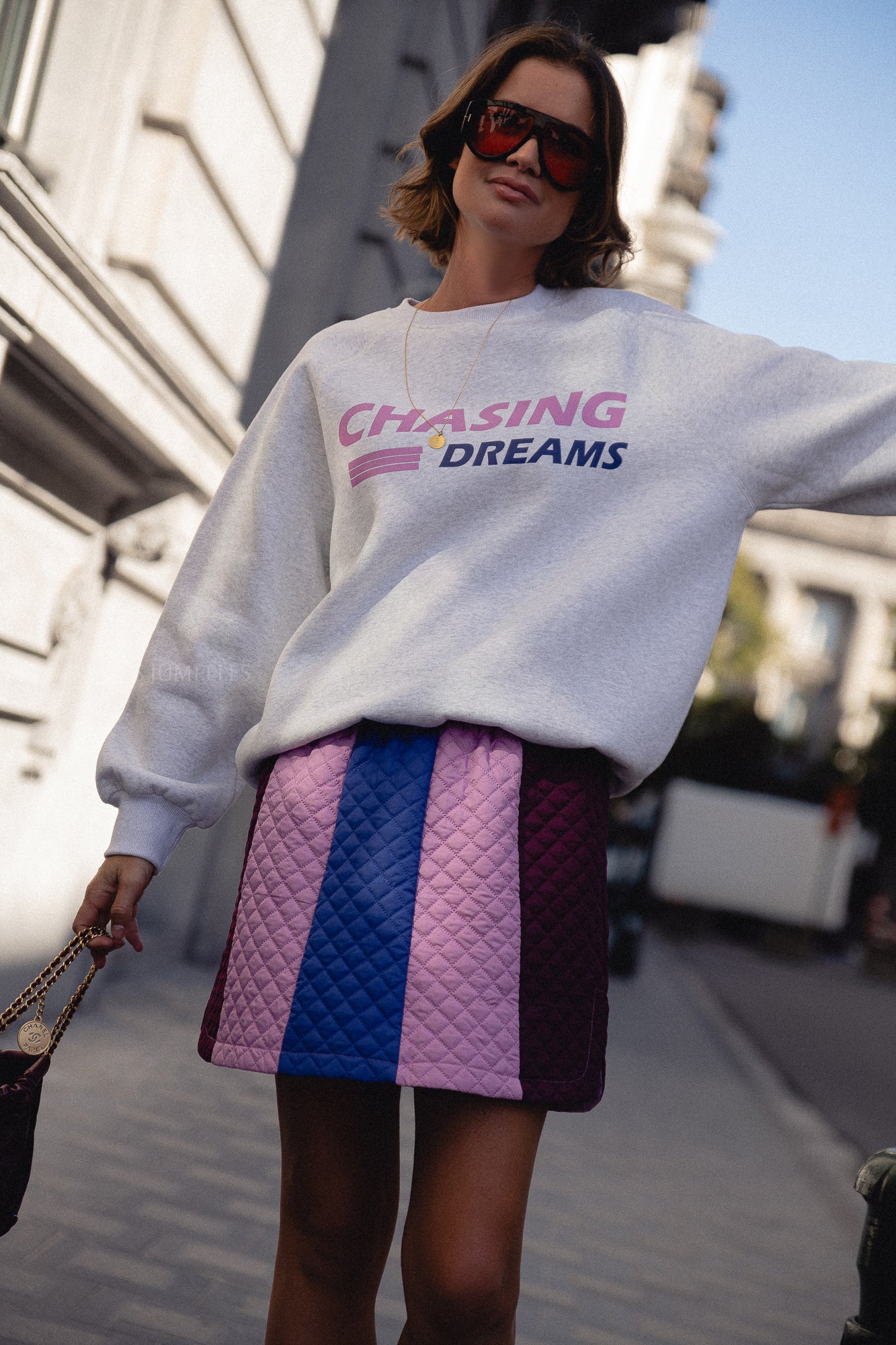 Chasing Dreams sweater grey melange