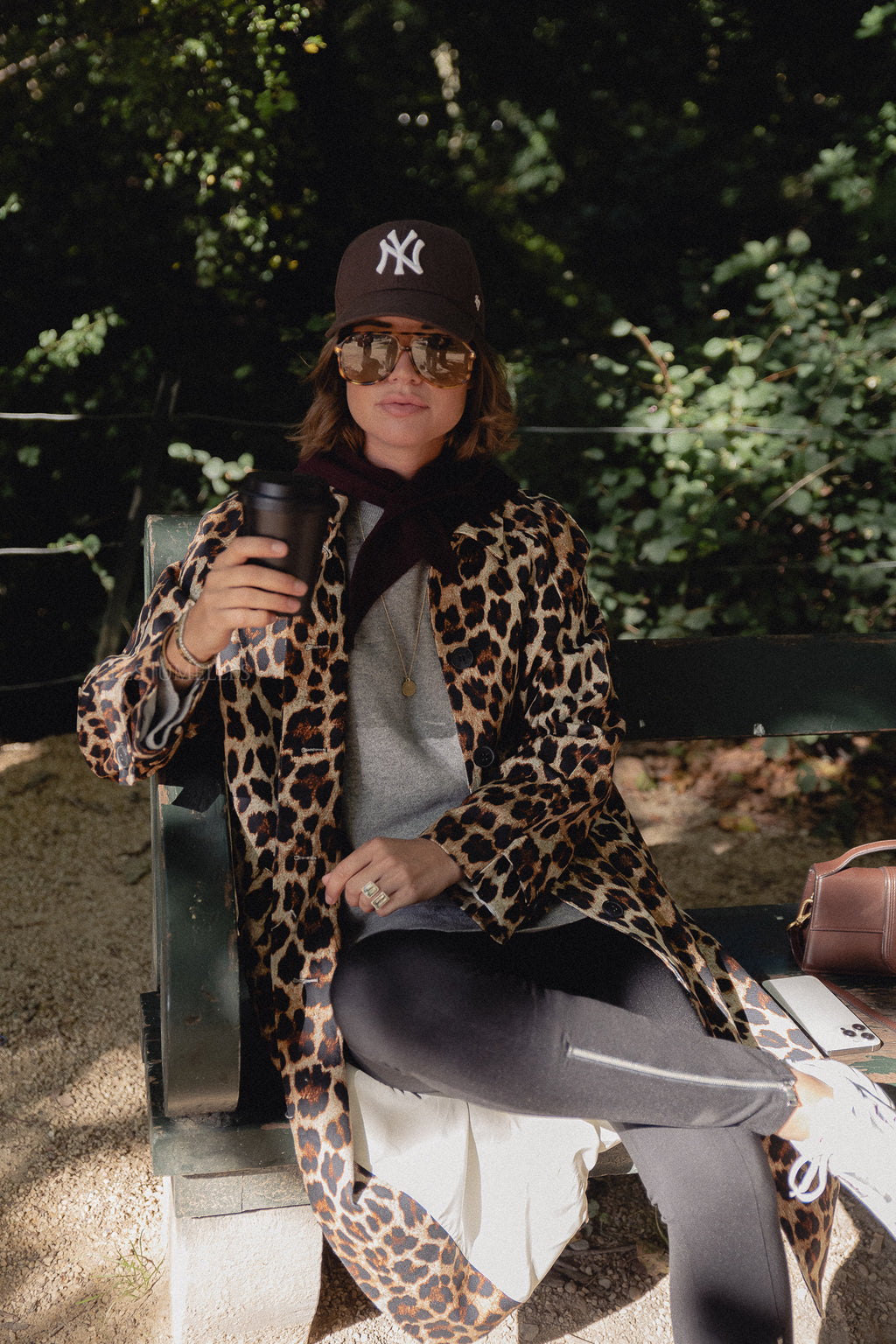 Trinny trenchcoat leopard