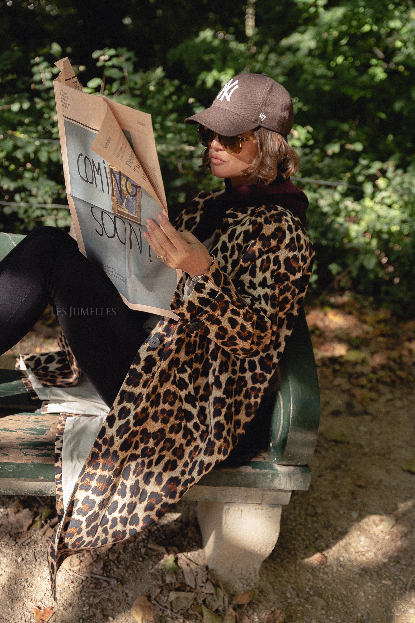 Trinny trenchcoat leopard