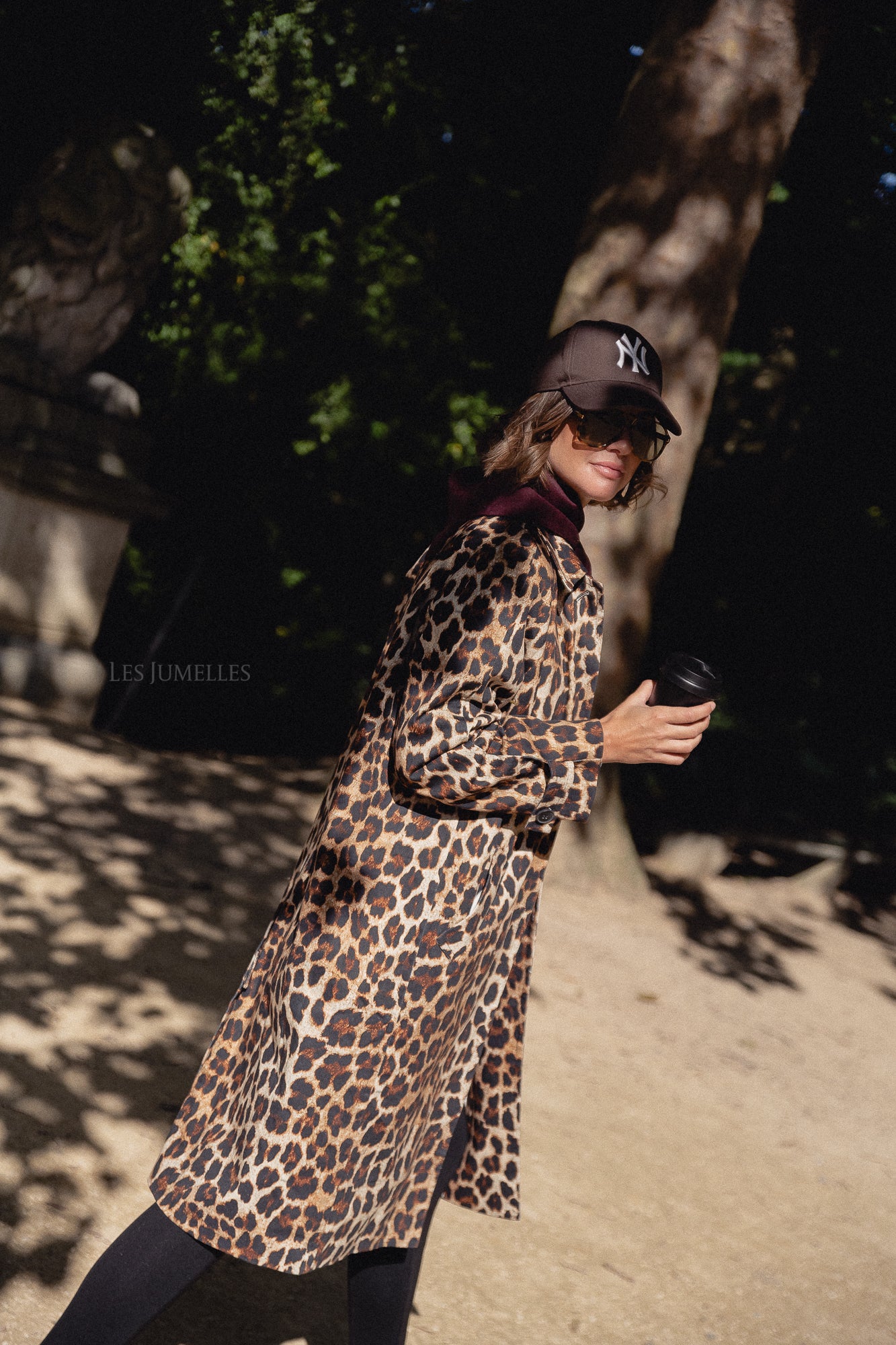 Trinny trenchcoat leopard