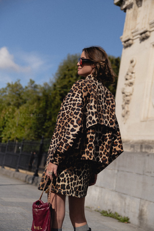 Les Jumelles Jodie jas leopard