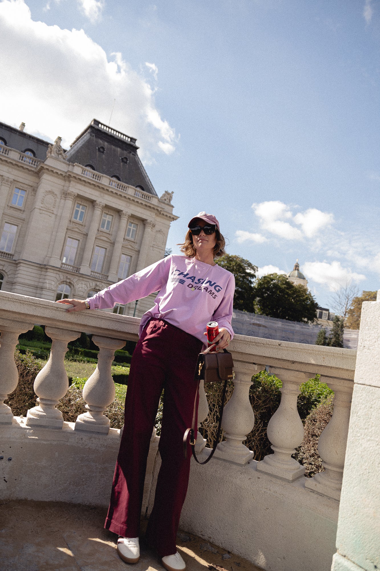 Chasing dreams longsleeve fondant pink