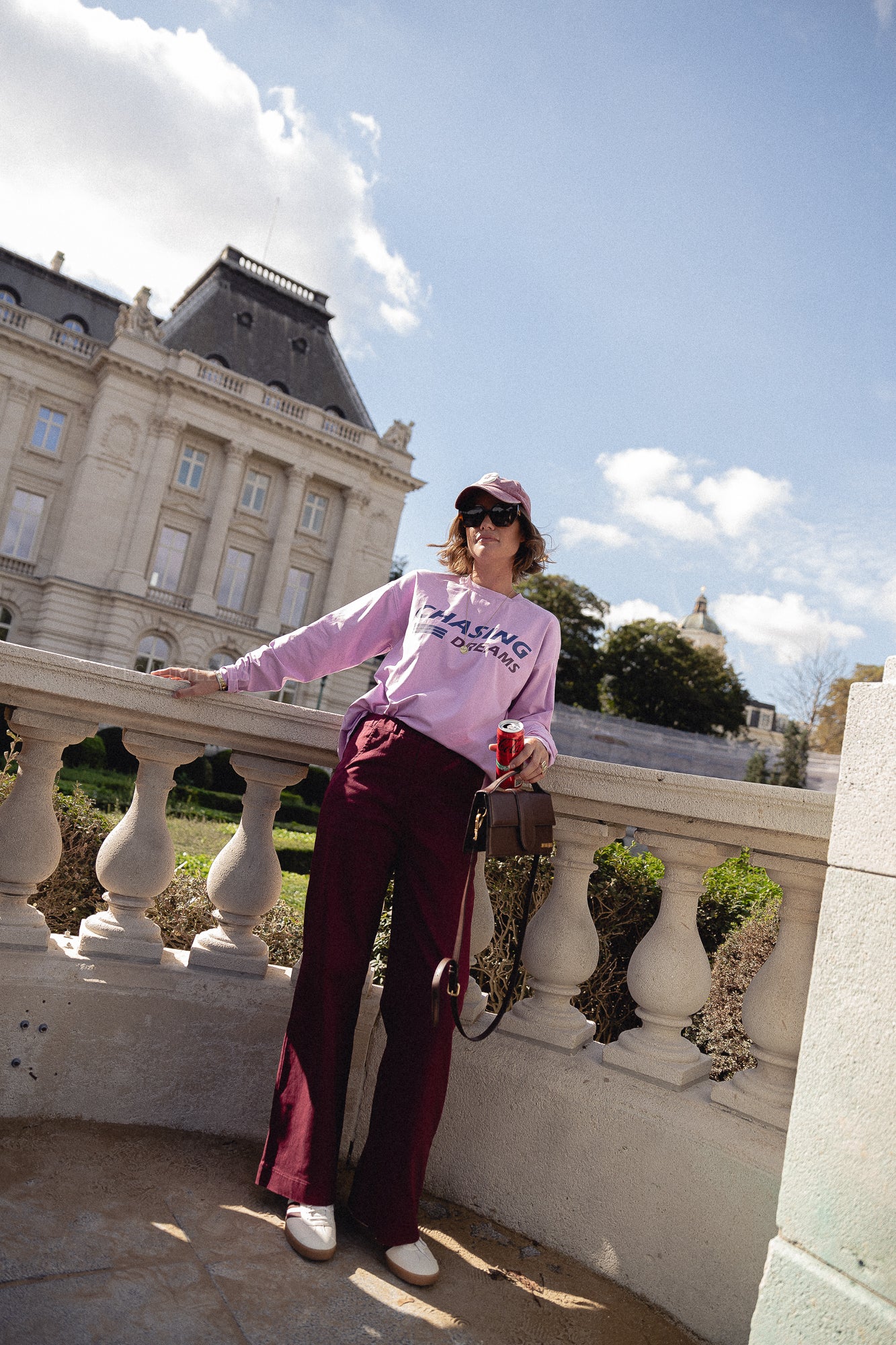 Chasing dreams longsleeve fondant pink