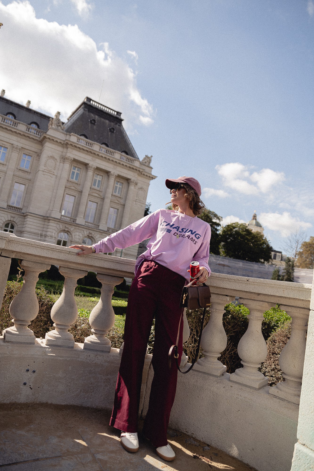 Chasing dreams longsleeve fondant pink