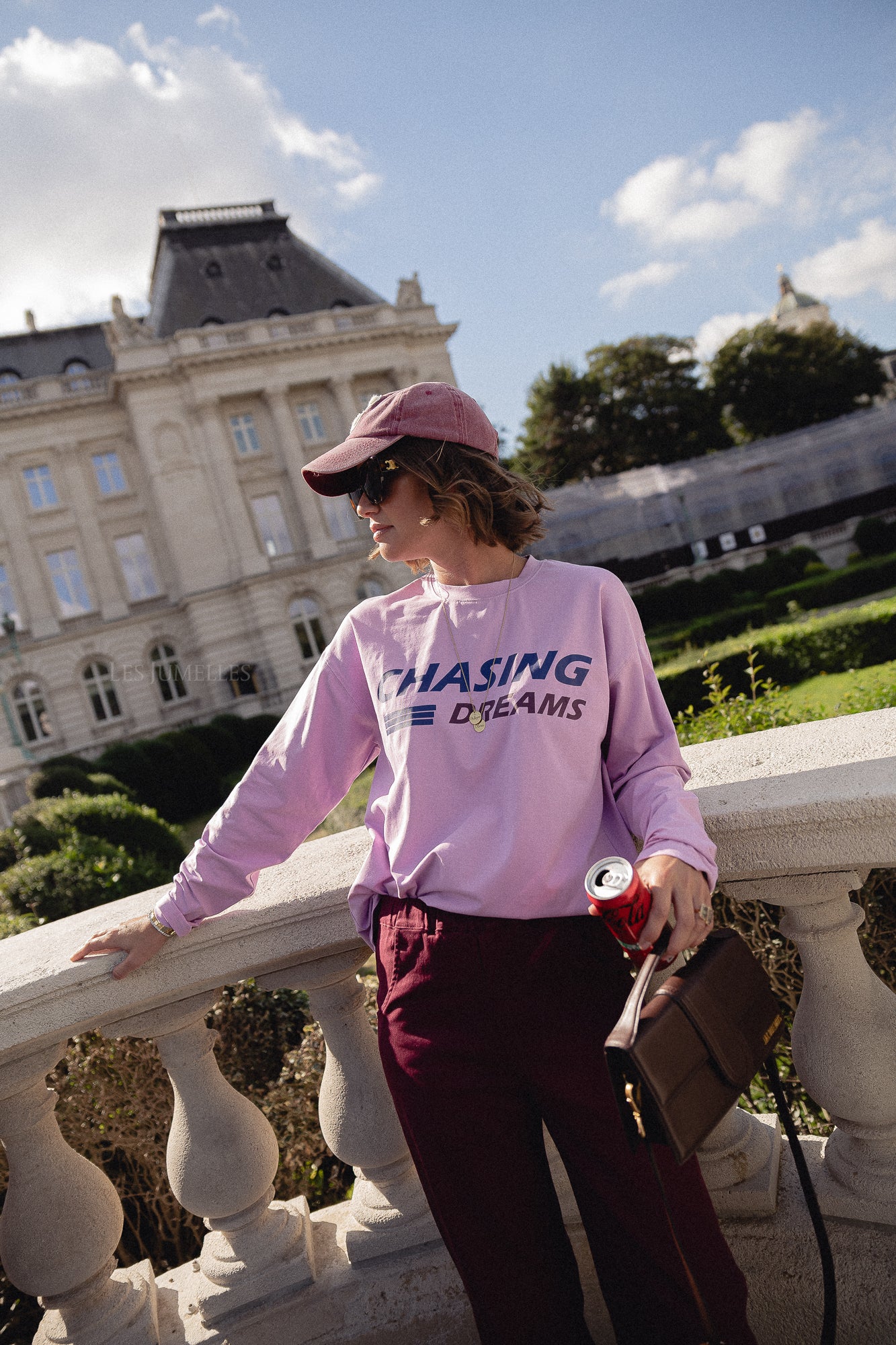 Chasing dreams longsleeve fondant pink