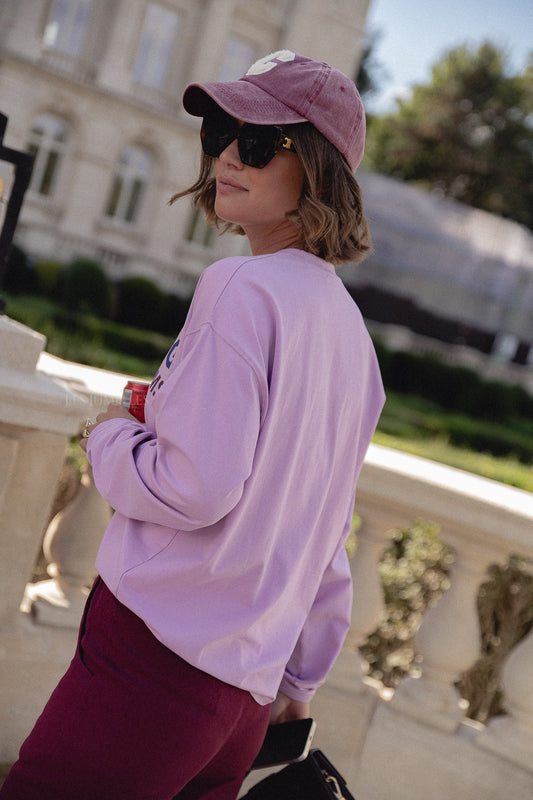 Les Jumelles Chasing dreams longsleeve fondant pink