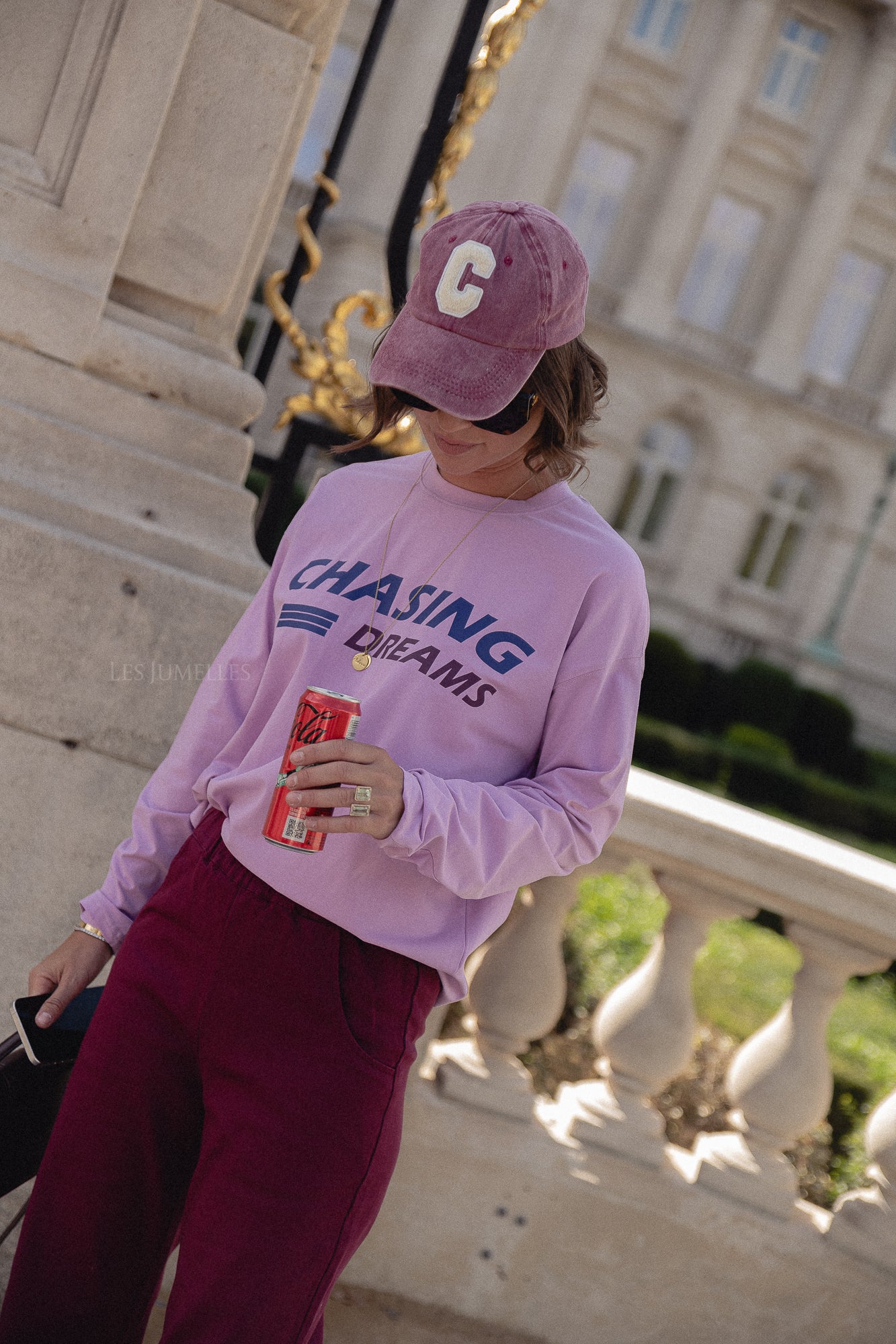 Chasing dreams longsleeve fondant pink