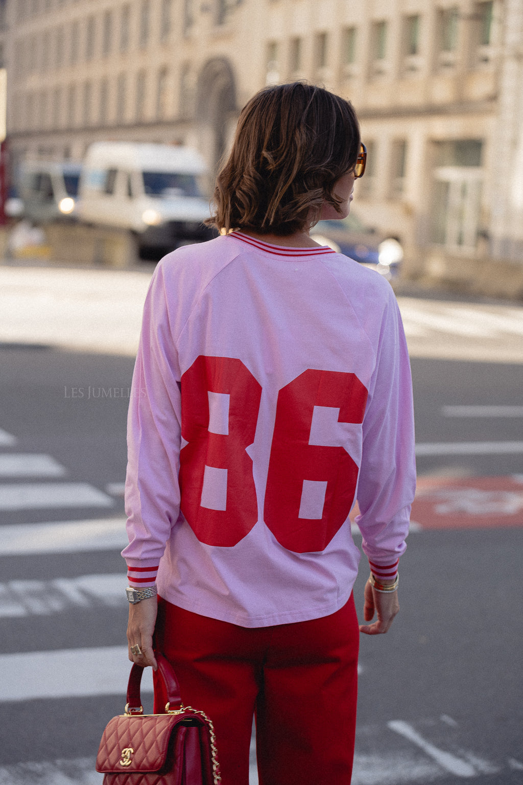 Ivy rugby shirt fondant pink