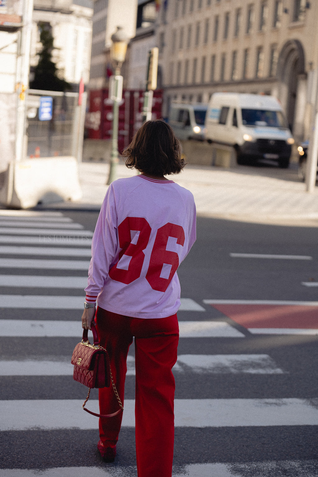 Ivy rugby shirt fondant pink