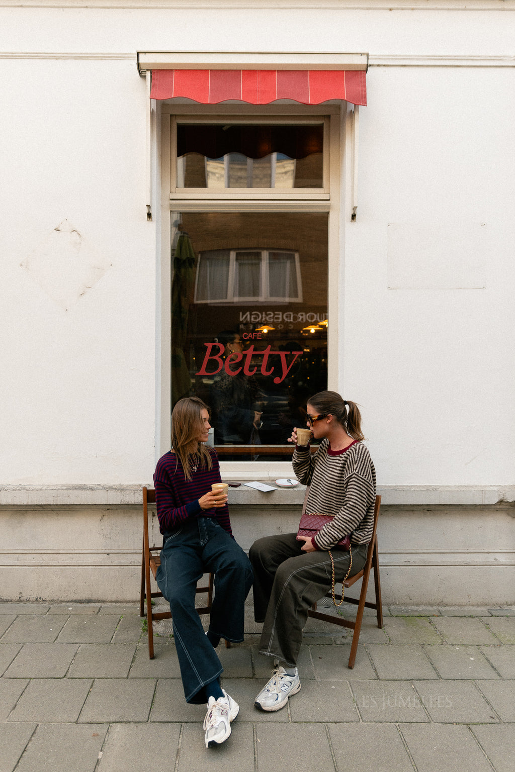Pantalon en denim Willow marron foncé