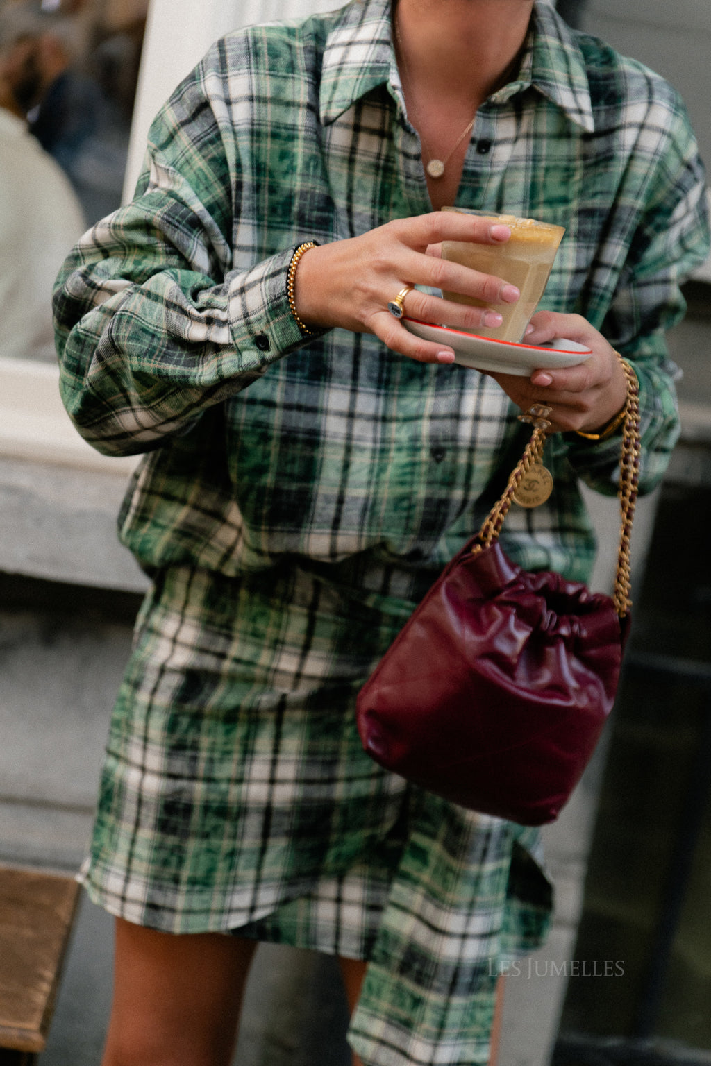 Charlie geruit overhemd groen