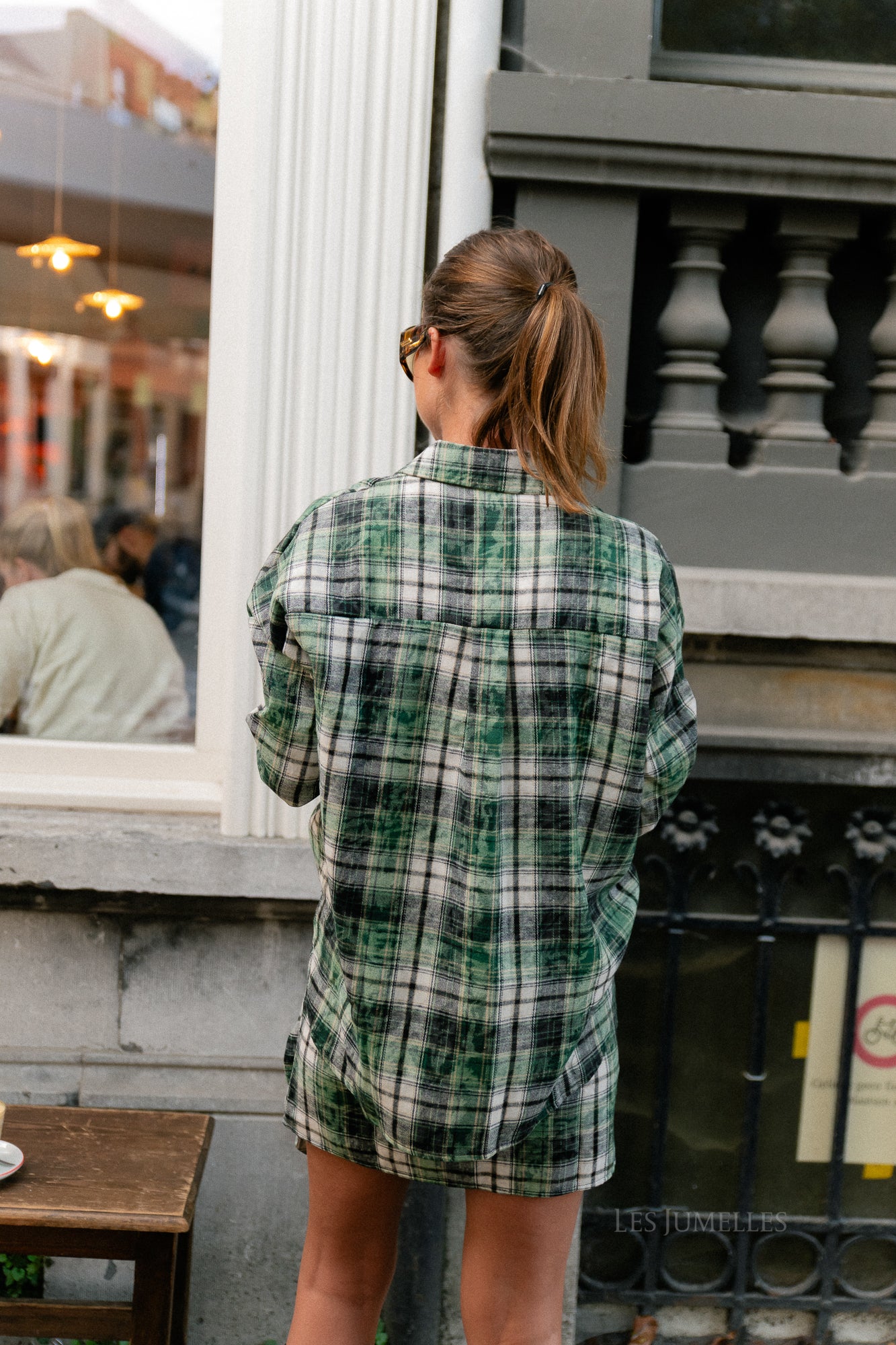 Charlie geruit overhemd groen