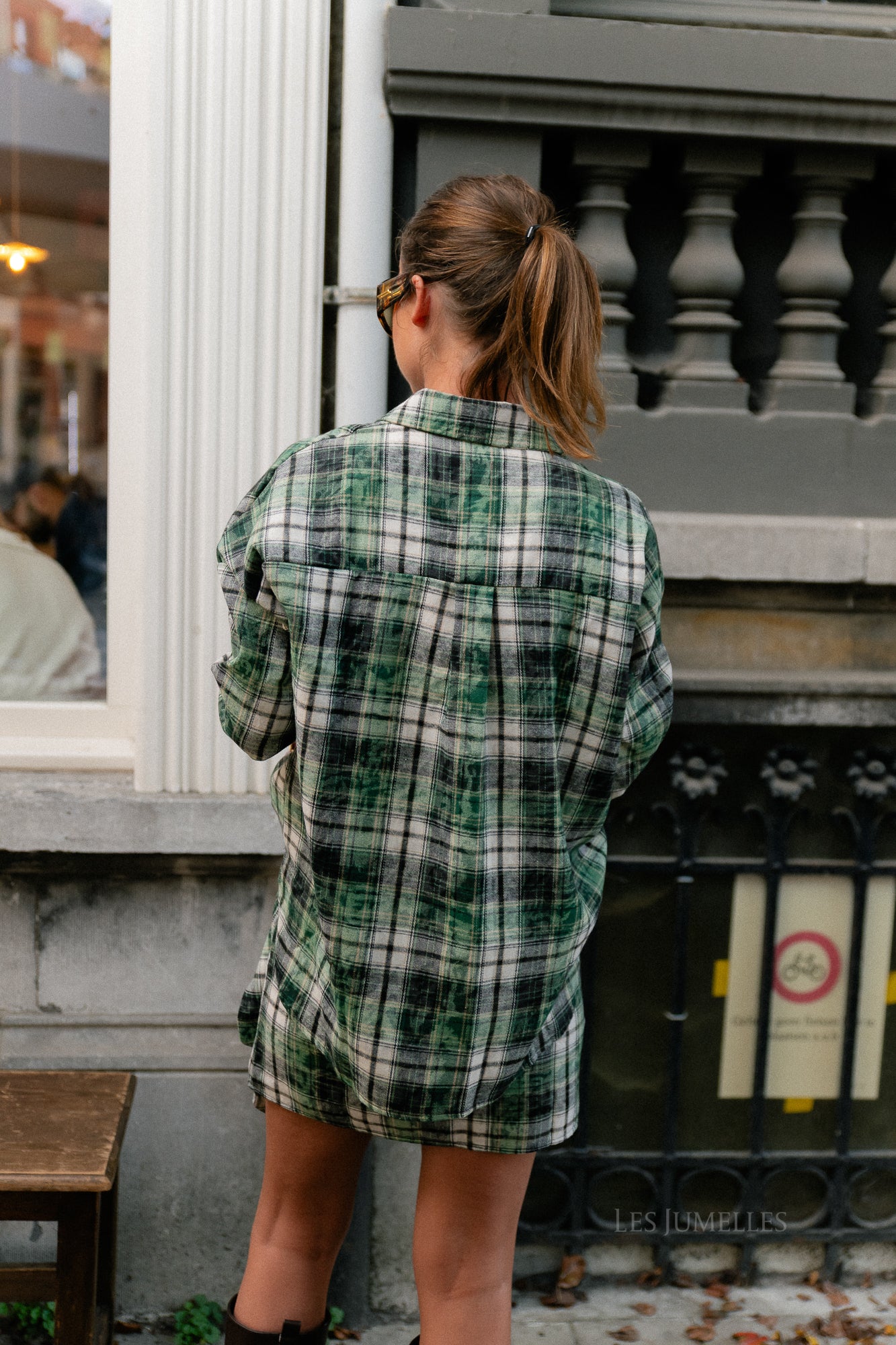 Charlie geruit overhemd groen