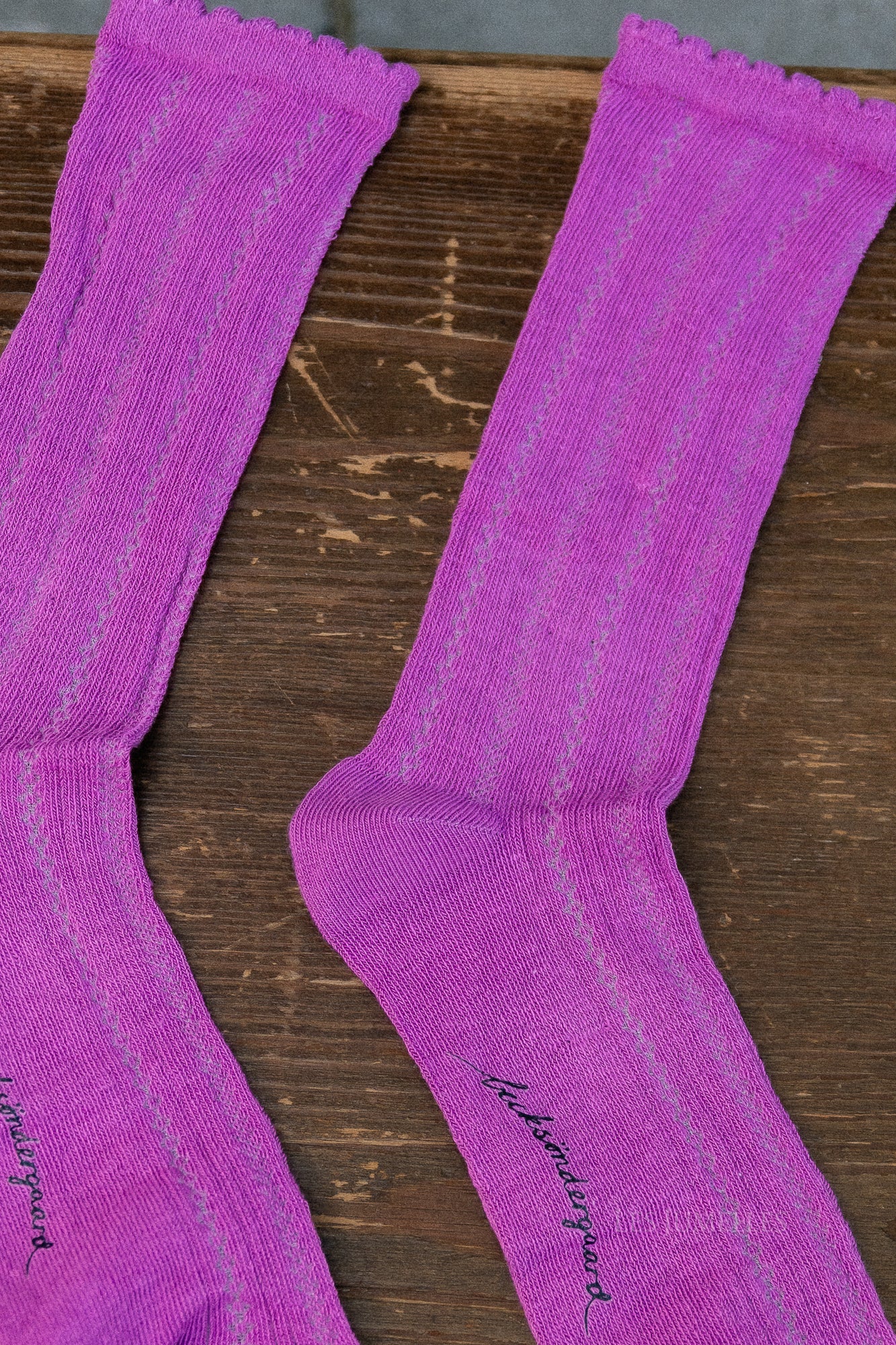 Crochia cotta sok mauve roze