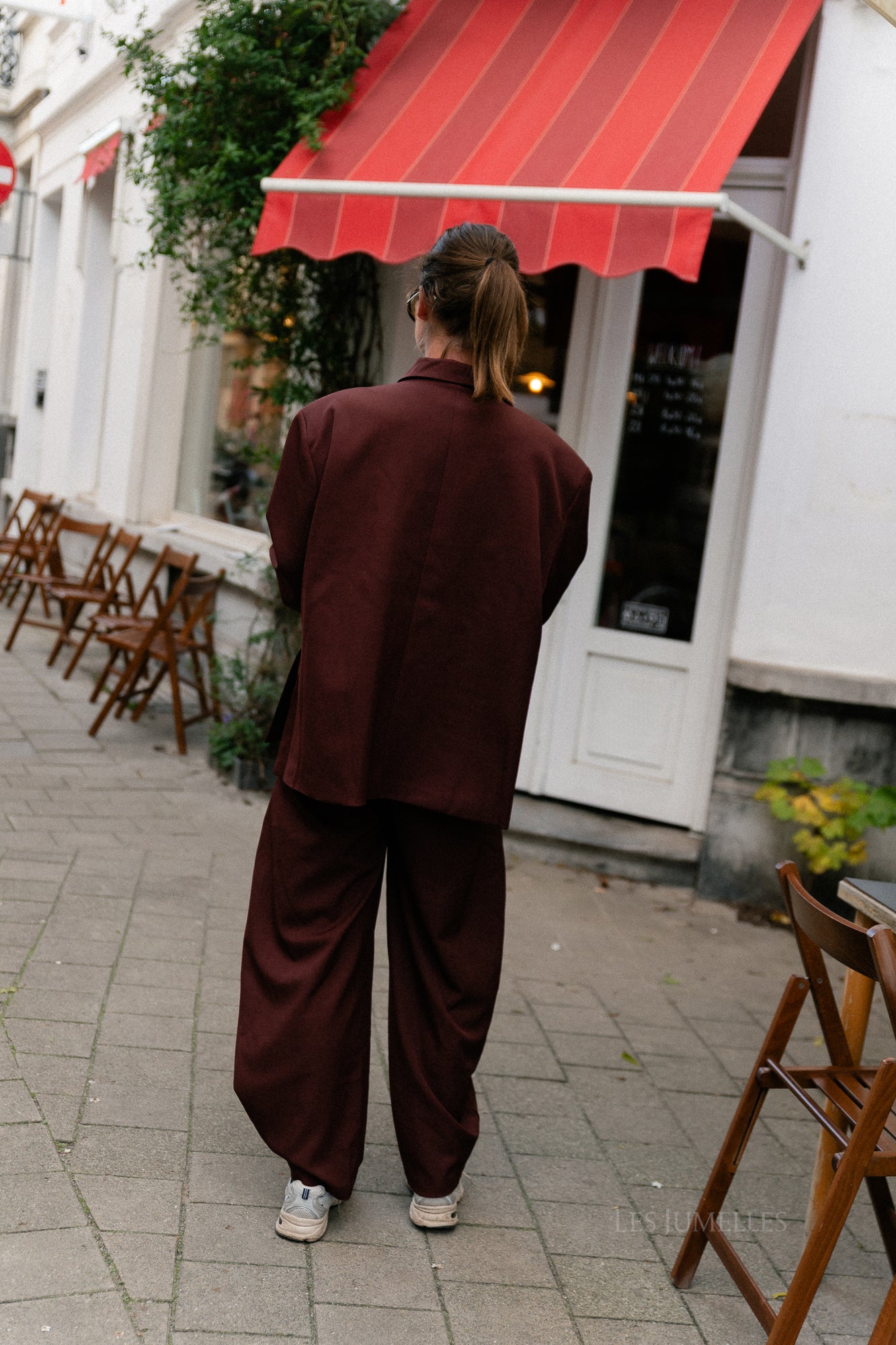 Nina pants burgundy