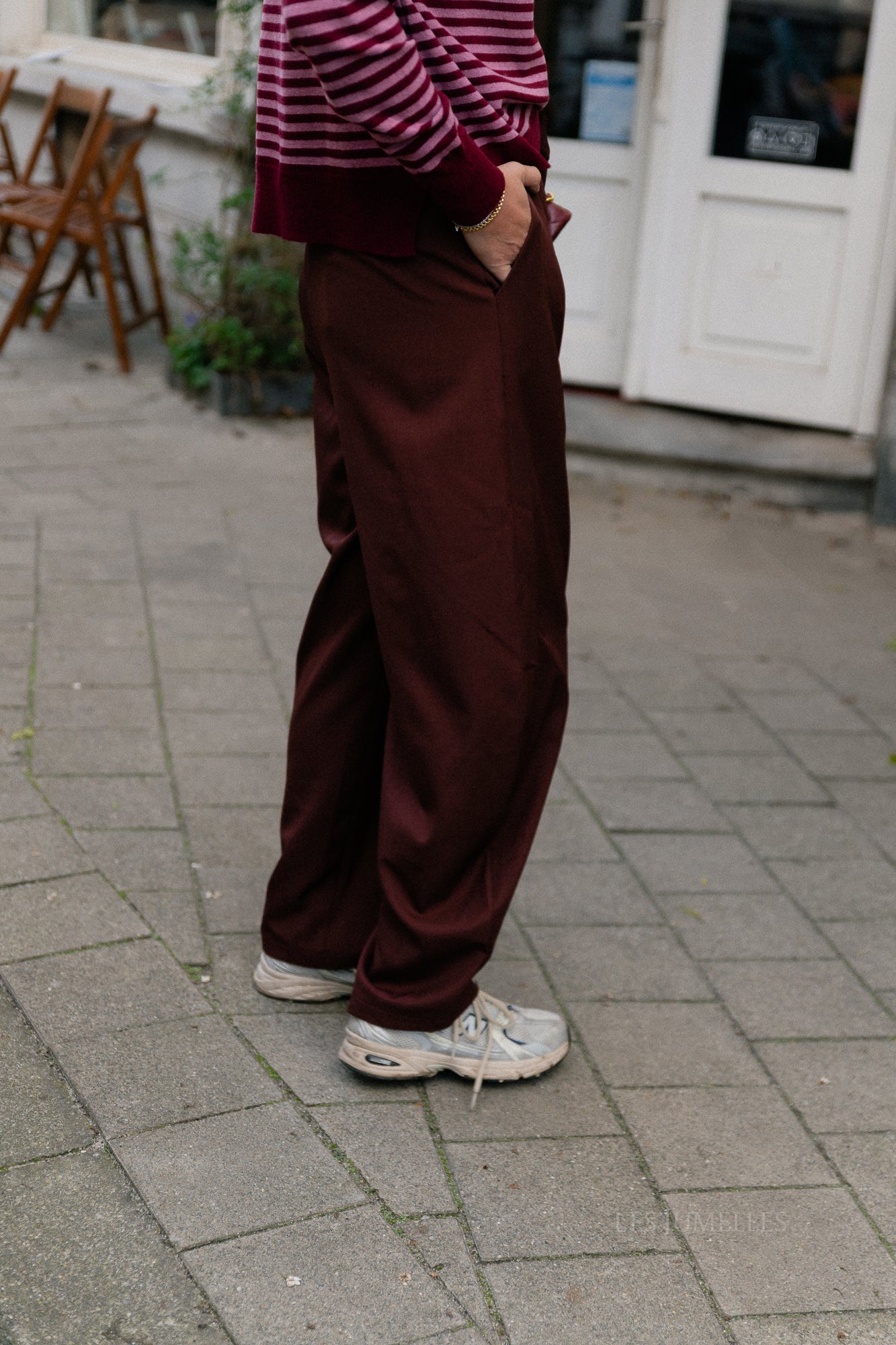 Nina pants burgundy