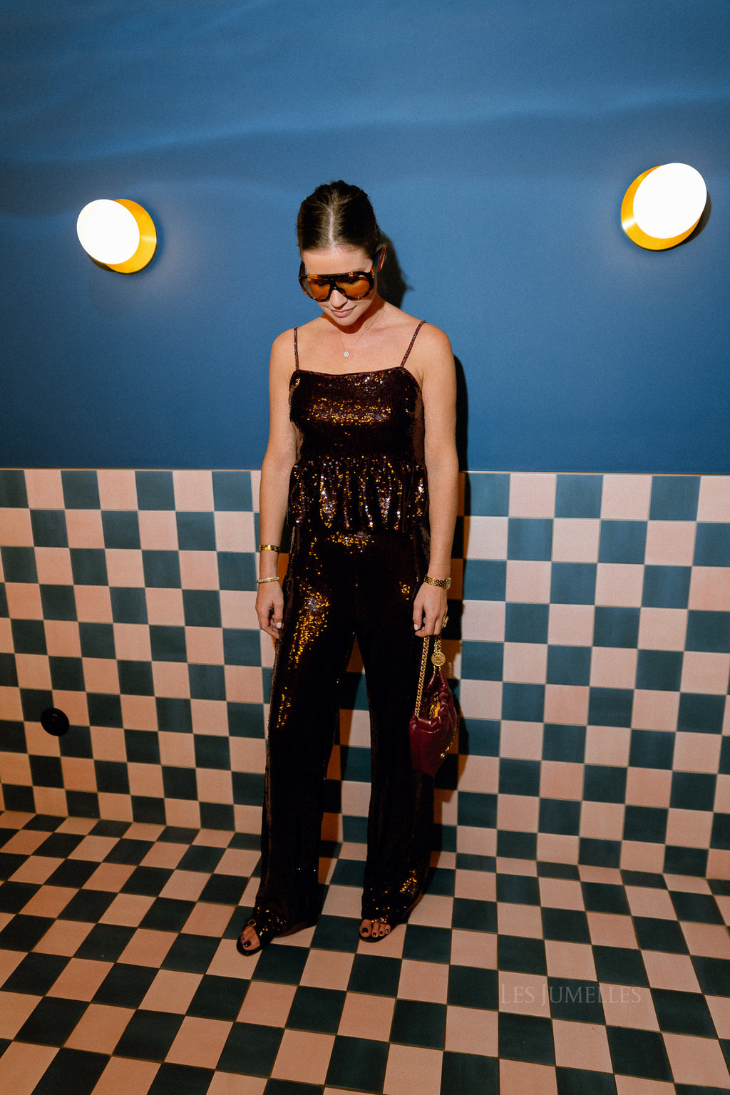 Tara pants red crush