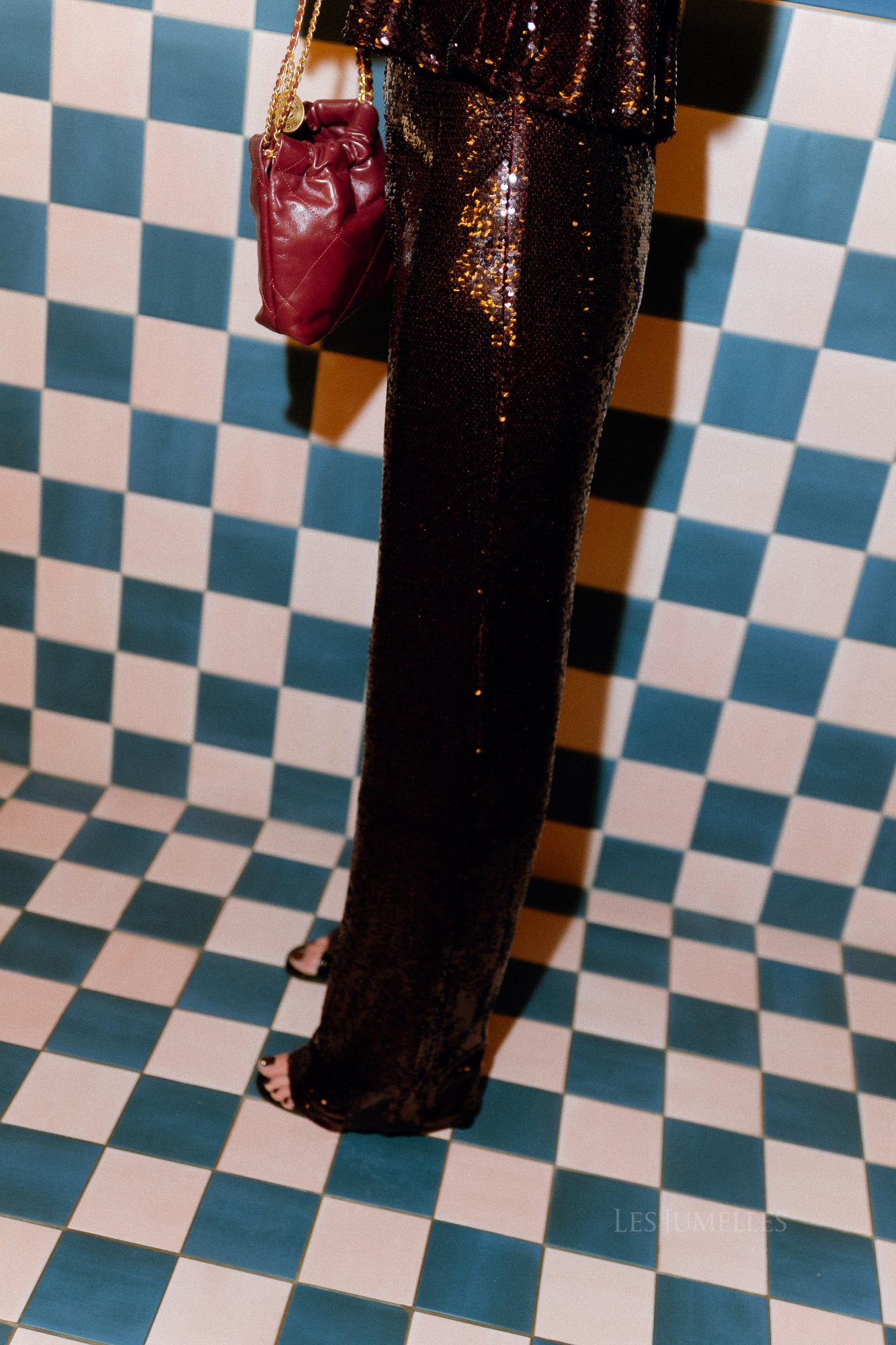 Tara pants red crush