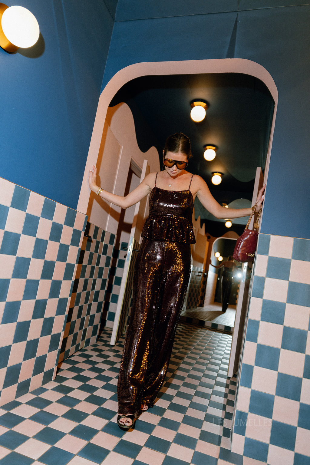 Tara pants red crush