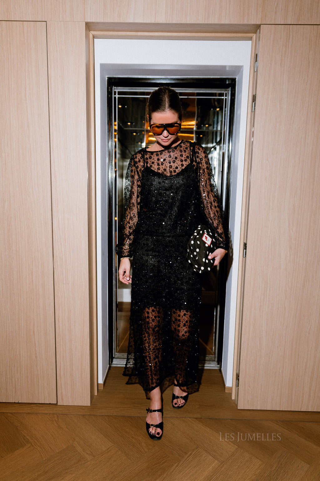 OBJMaisy L/S Top in Schwarz